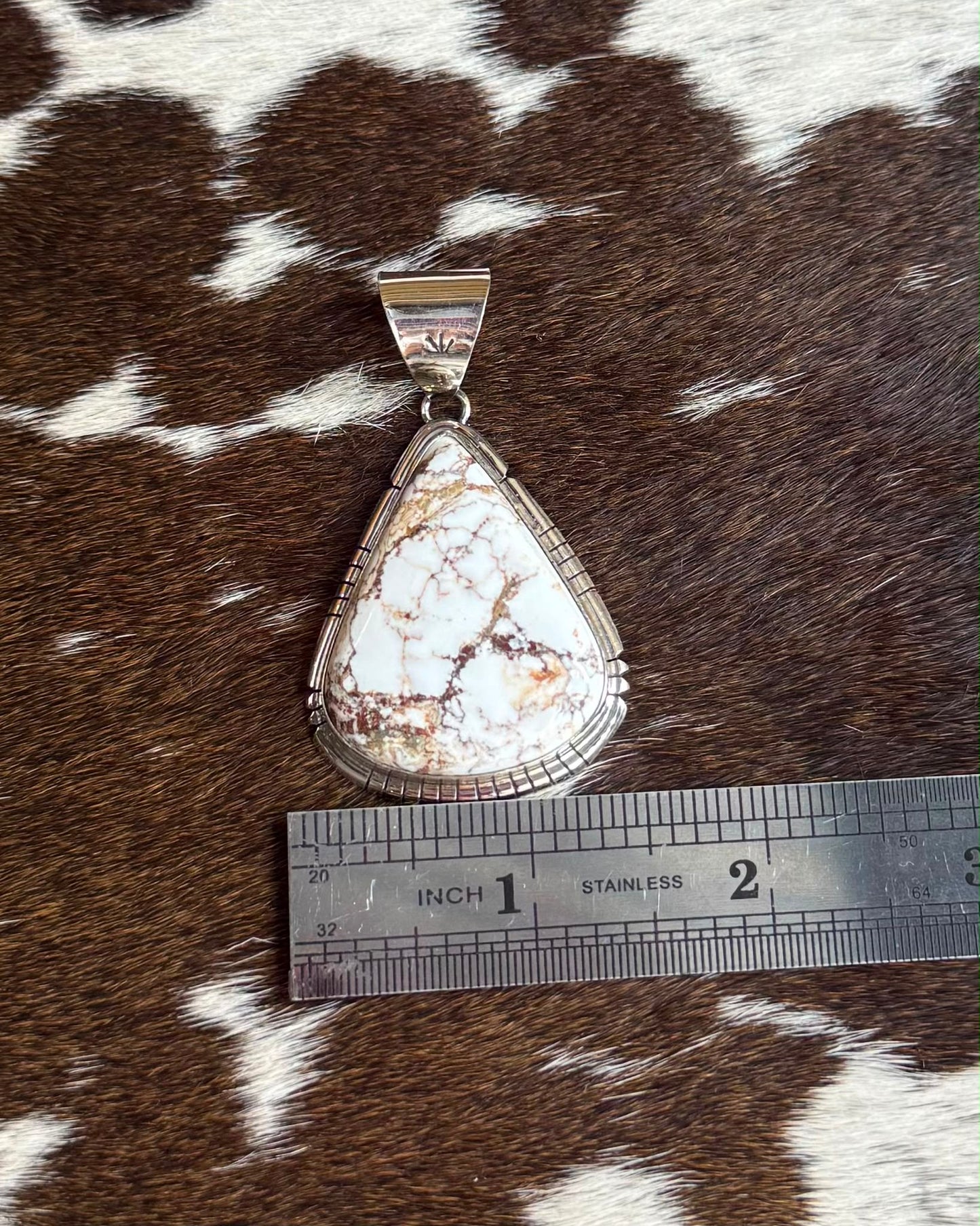 Wild Horse Teardrop Pendant *Native