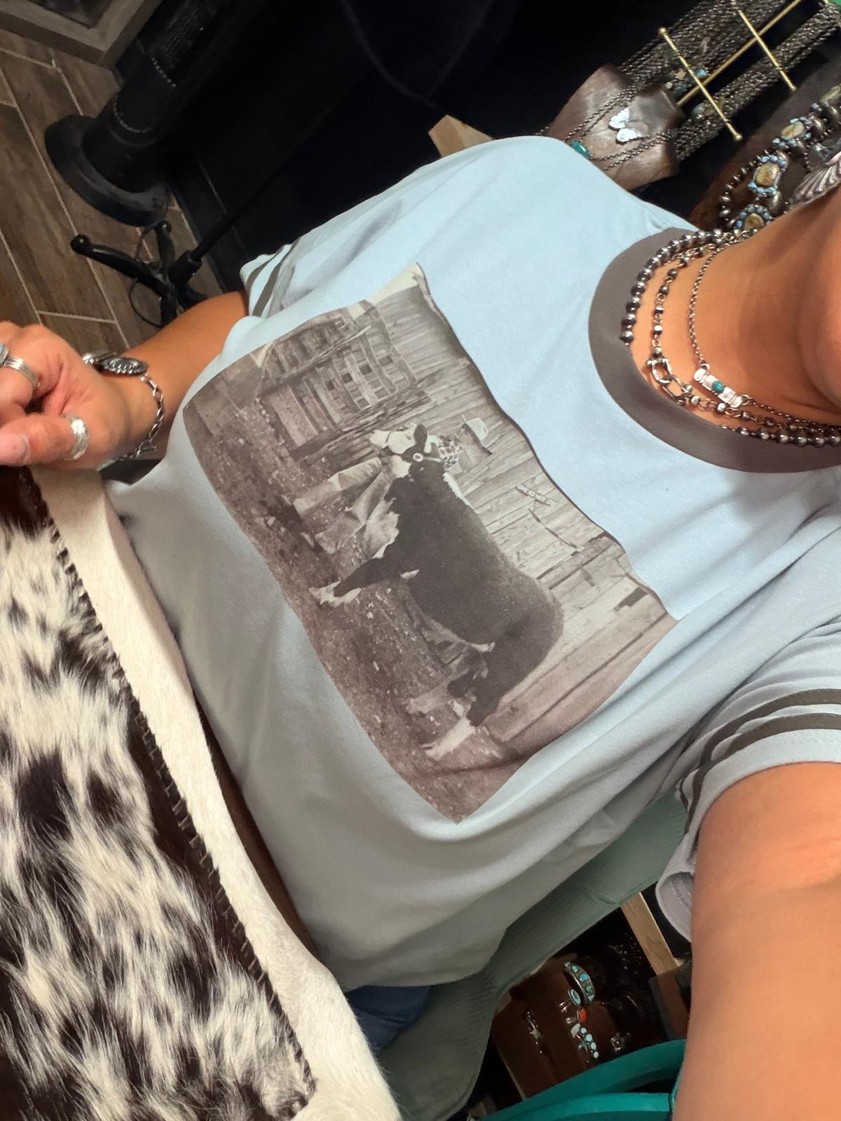 Vintage Cow Top