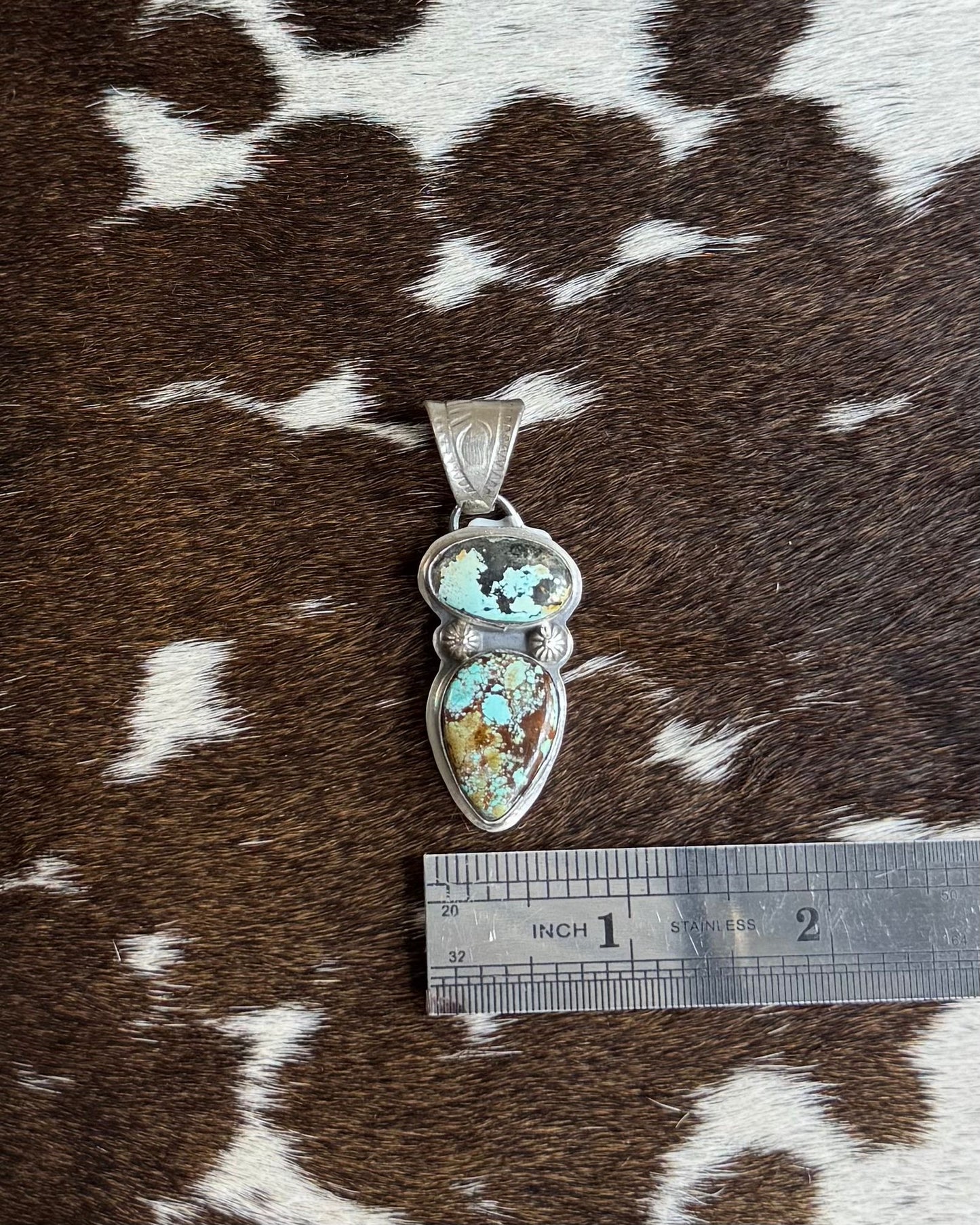 2 Stone Pendant *Native