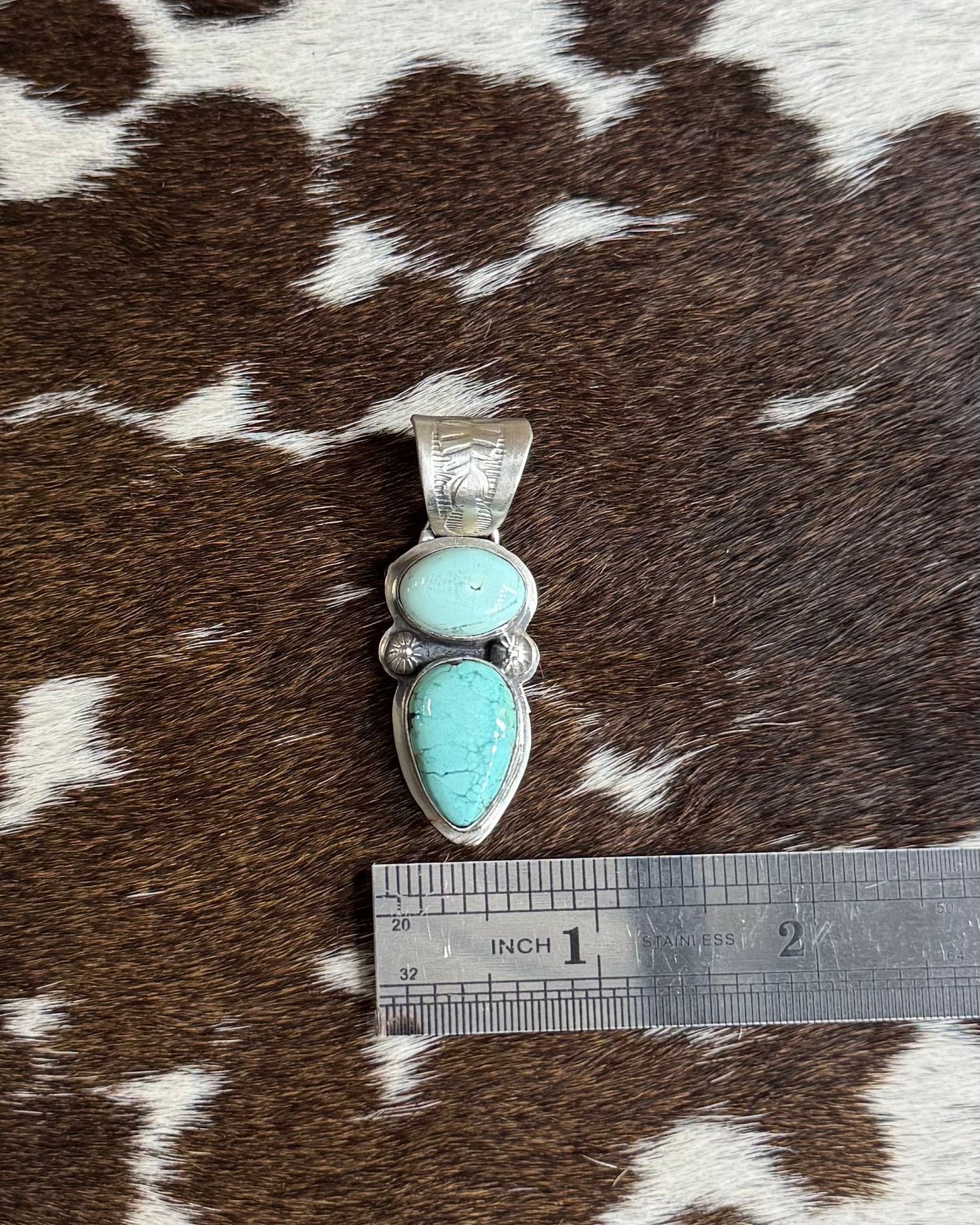 2 Stone Pendant *Native