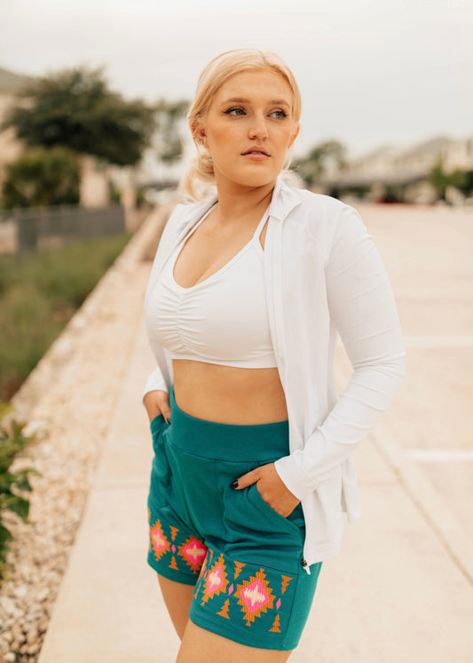 Tequila Shot Shorts *Color Boom