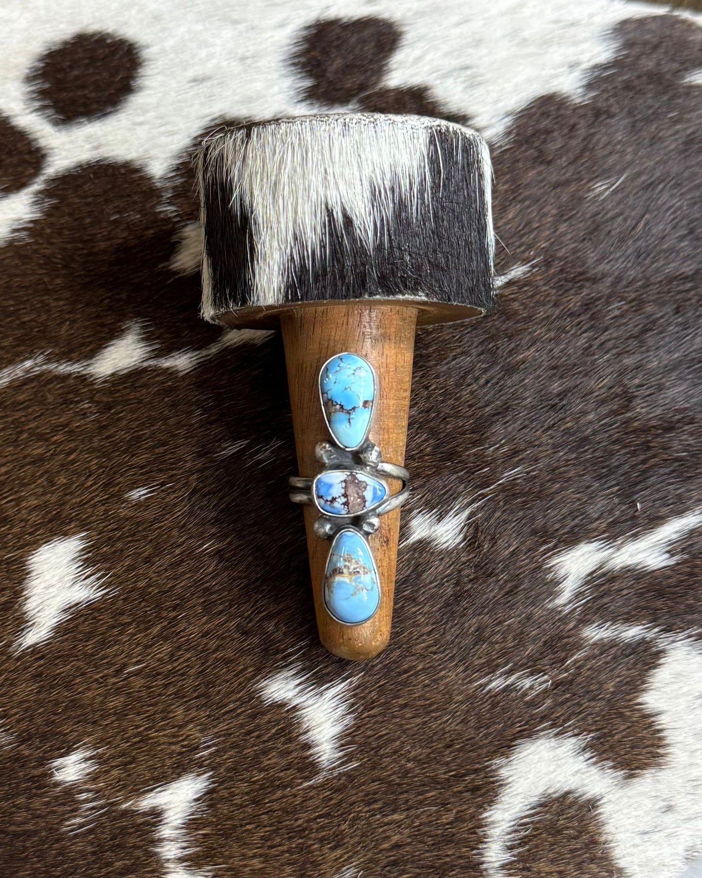 Golden Hills Tri Stone Ring *Native