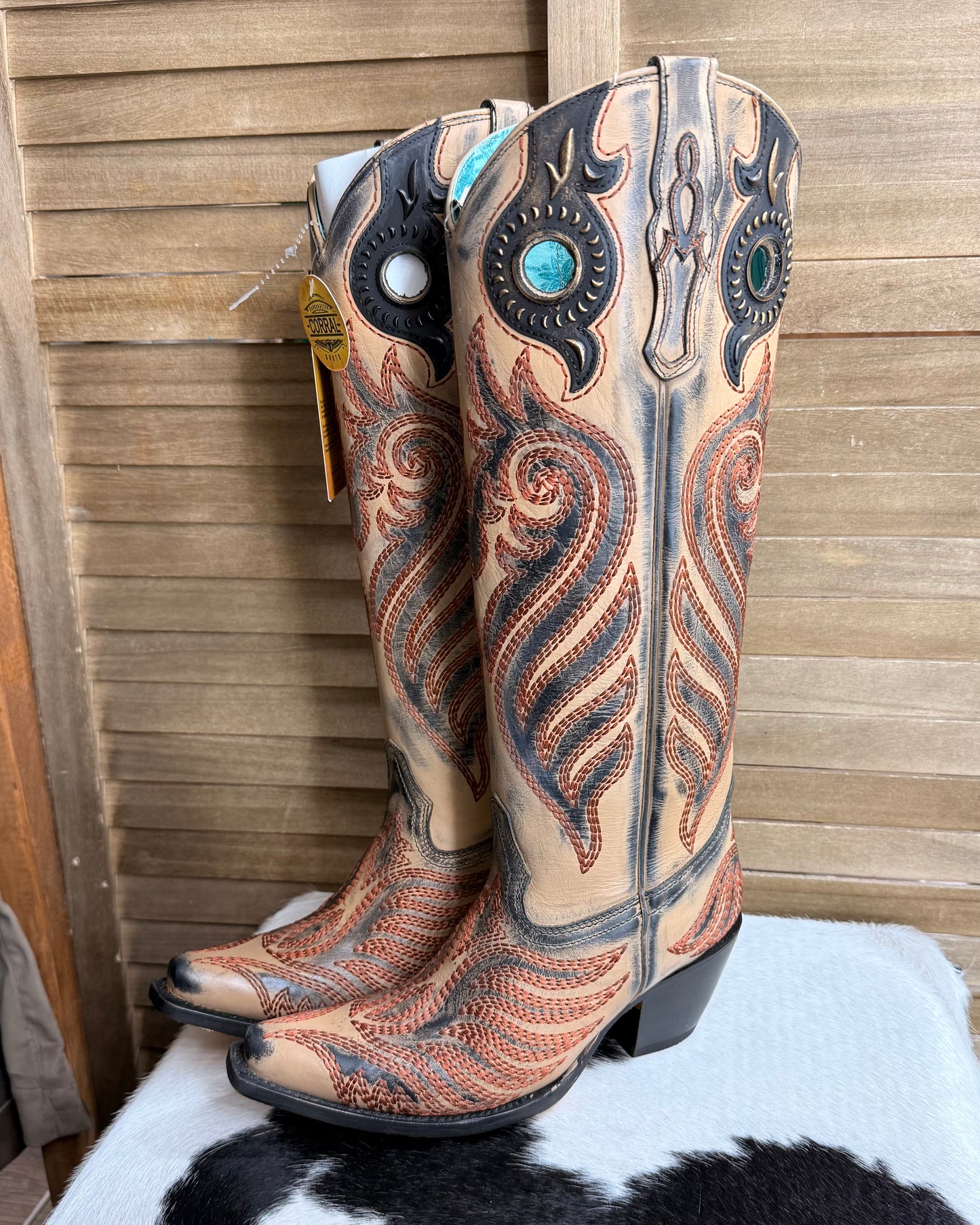 Corral Almond Boot