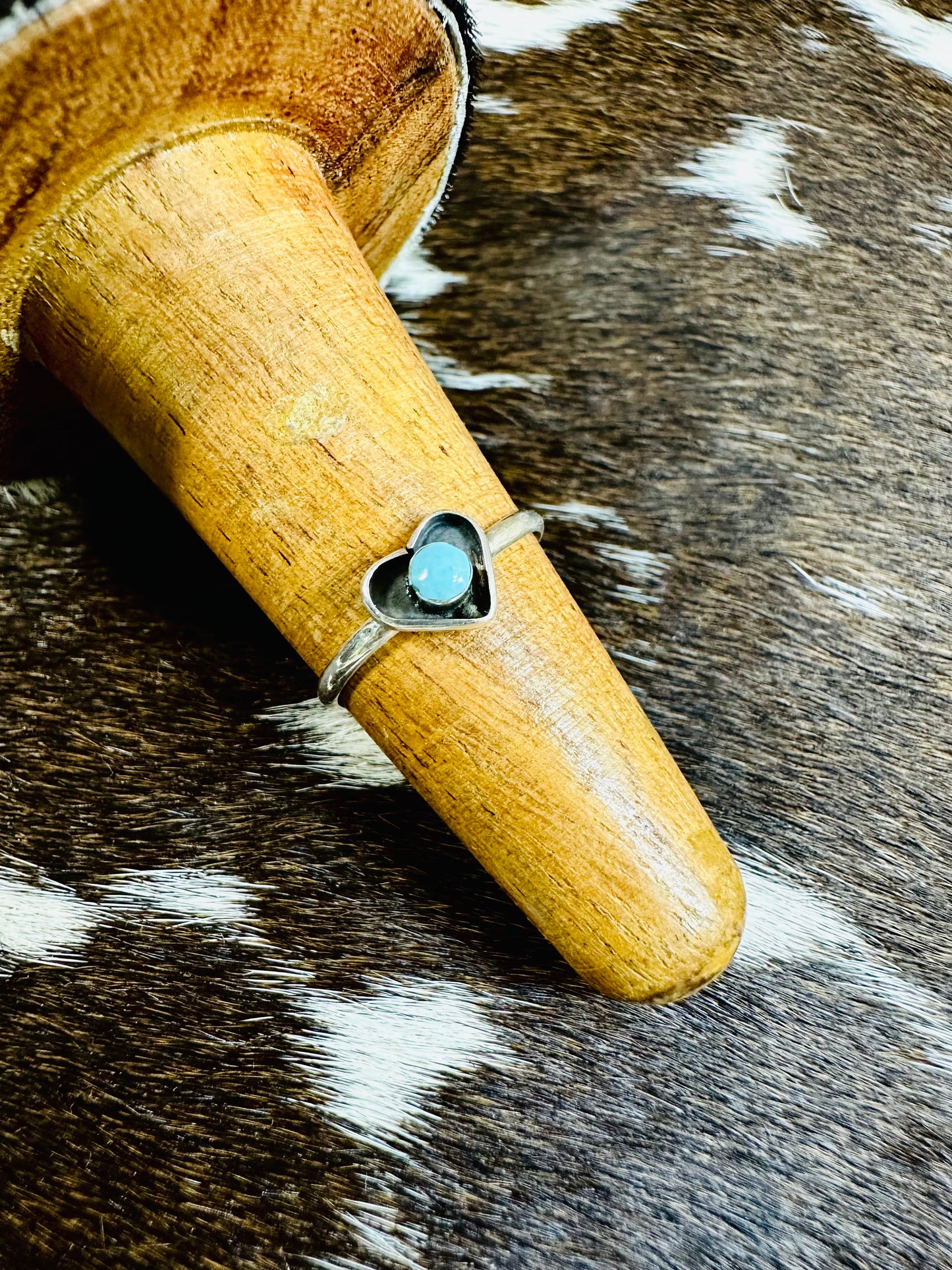 Sterling Stacker Heart Ring *Native