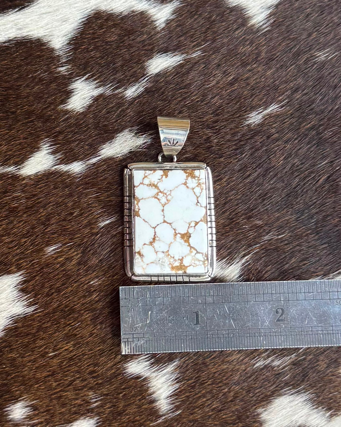 Wild Horse Rectangle Pendant *Native