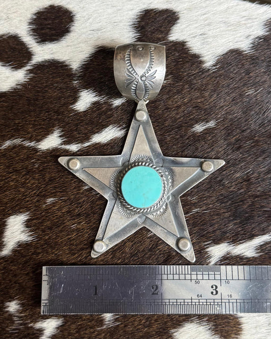 Star Turquoise Necklace *Native