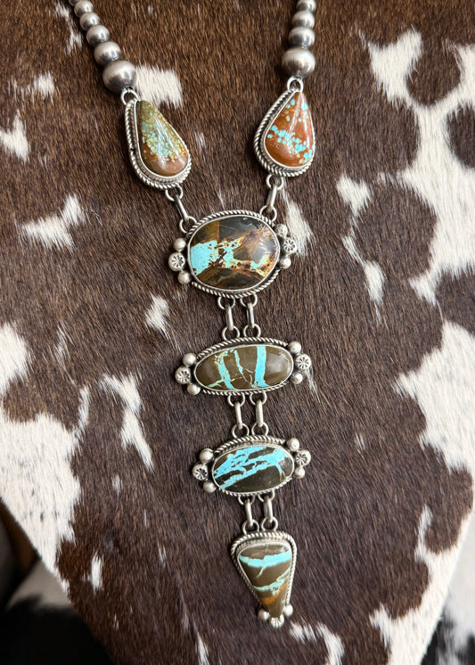 Mine #8 Pearl Lariat *Native