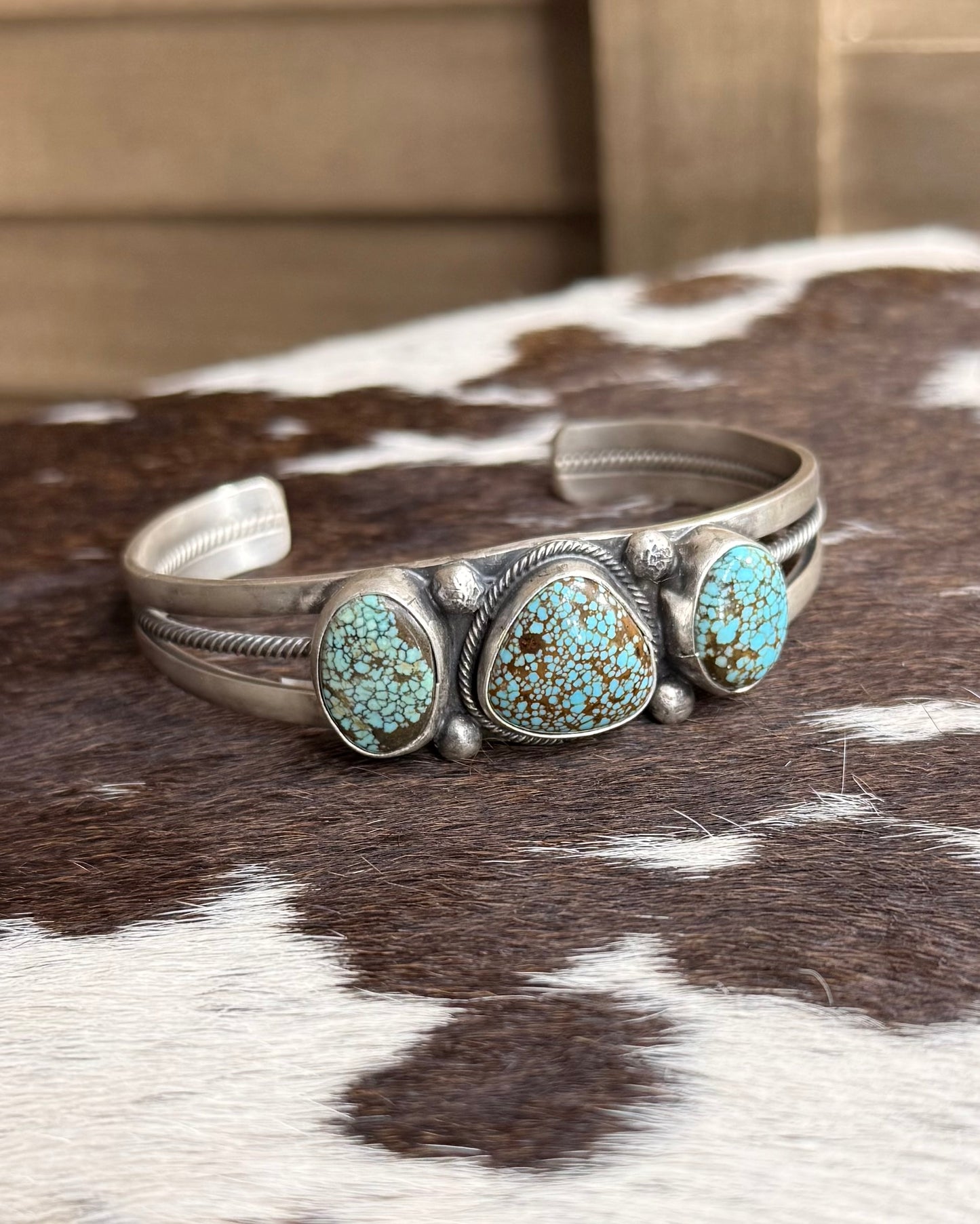 #8 3 Stone Cuff *Native