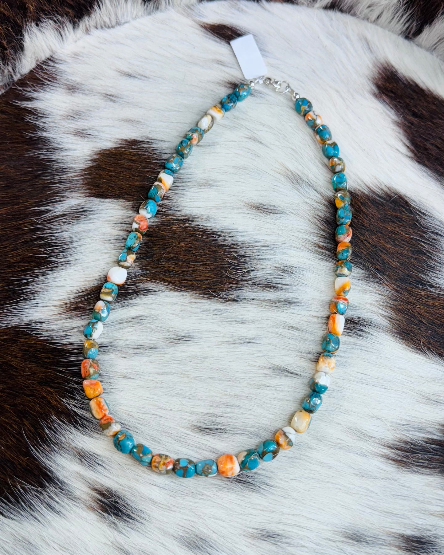 Spiny Turquoise Necklace *Genuine