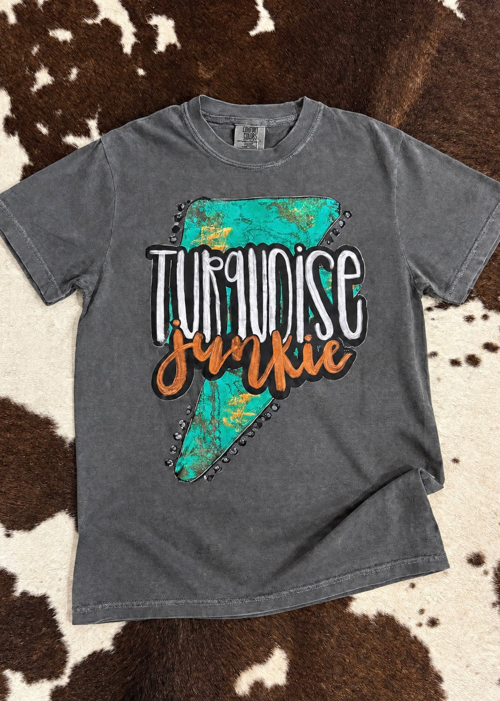 Turquoise Junkie Tee