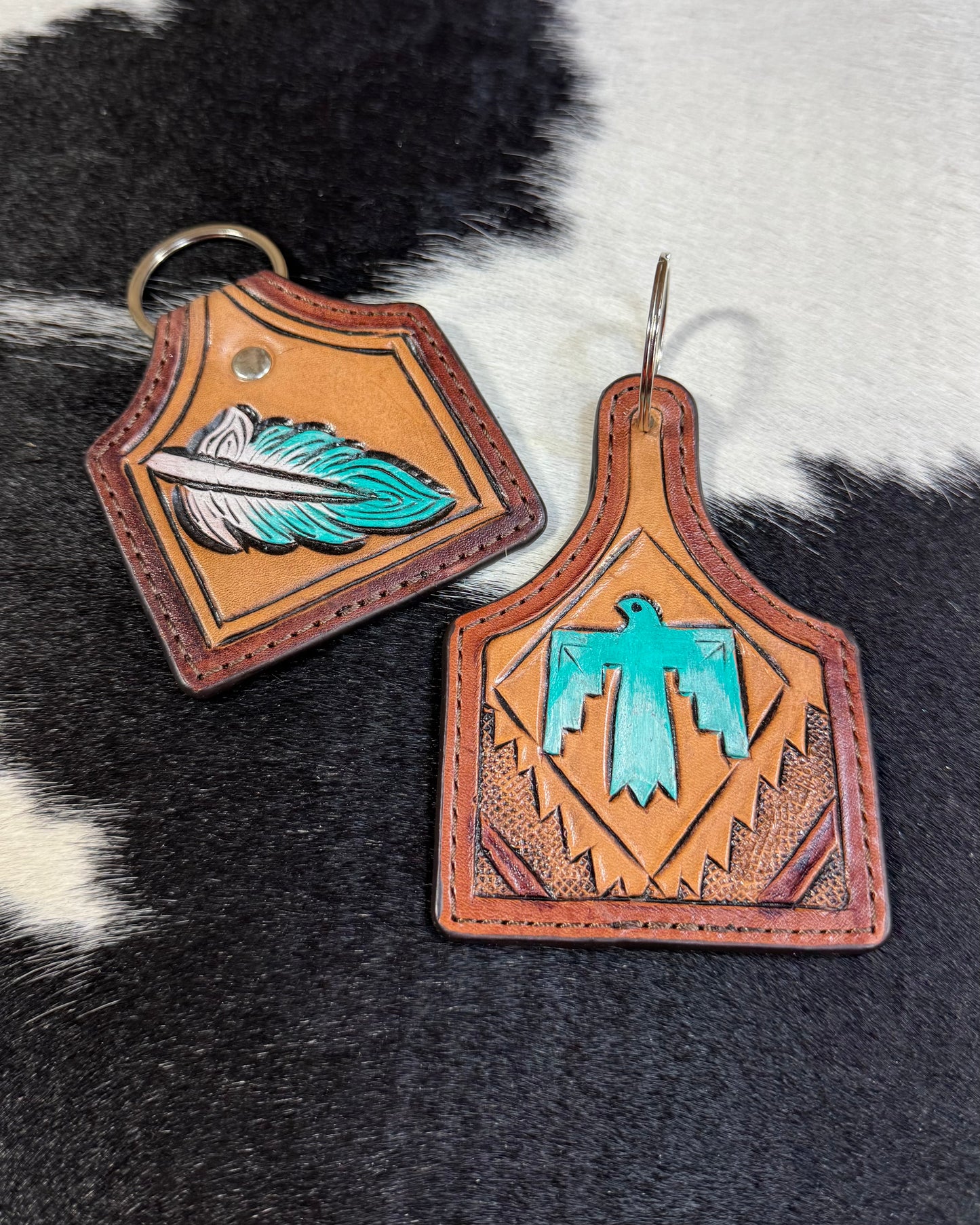 Leather Keychain