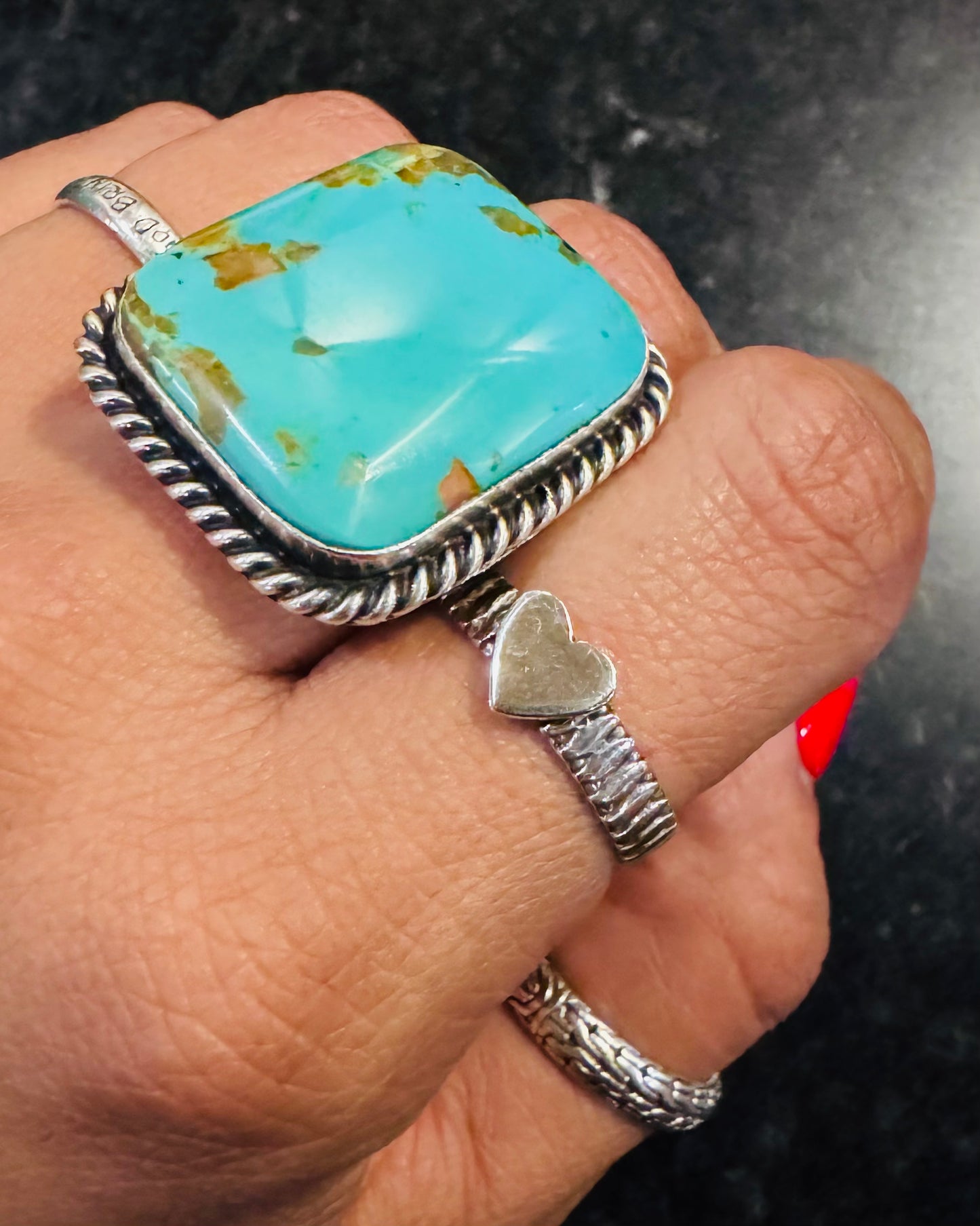 Heart Stacker Ring *Sterling