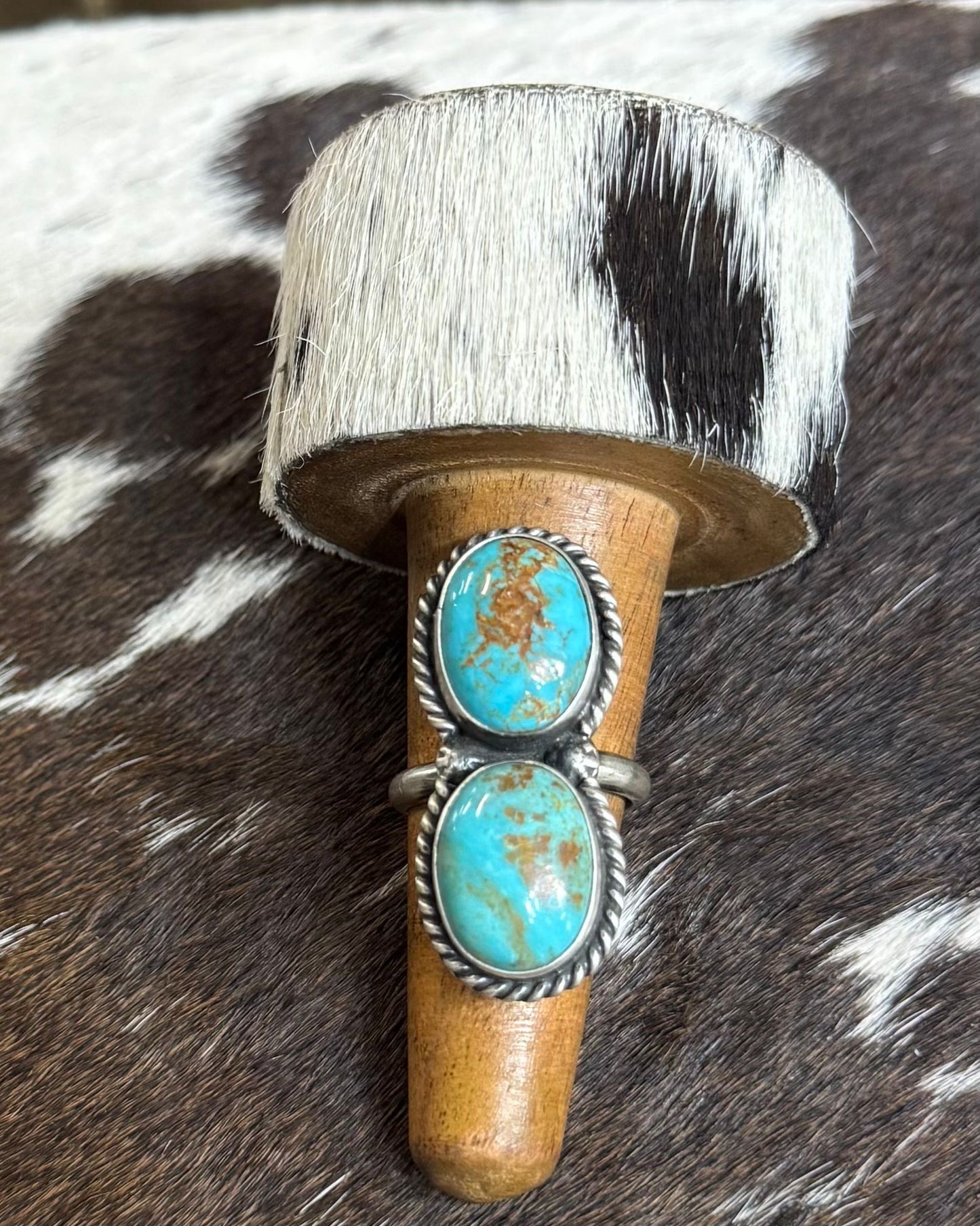 Double Stone Adj Ring *Native