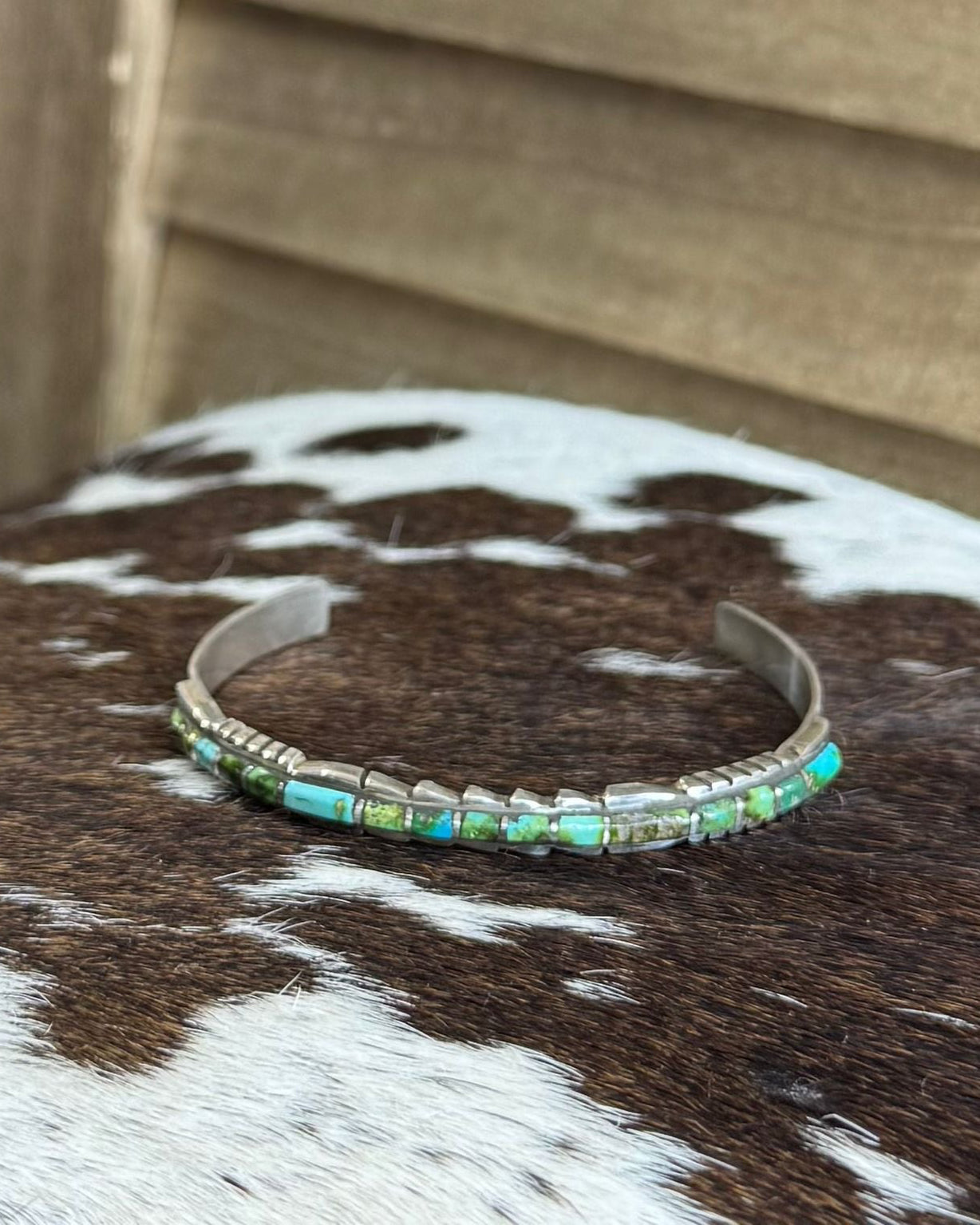 Zuni Sonoran Inlay Cuff *Native