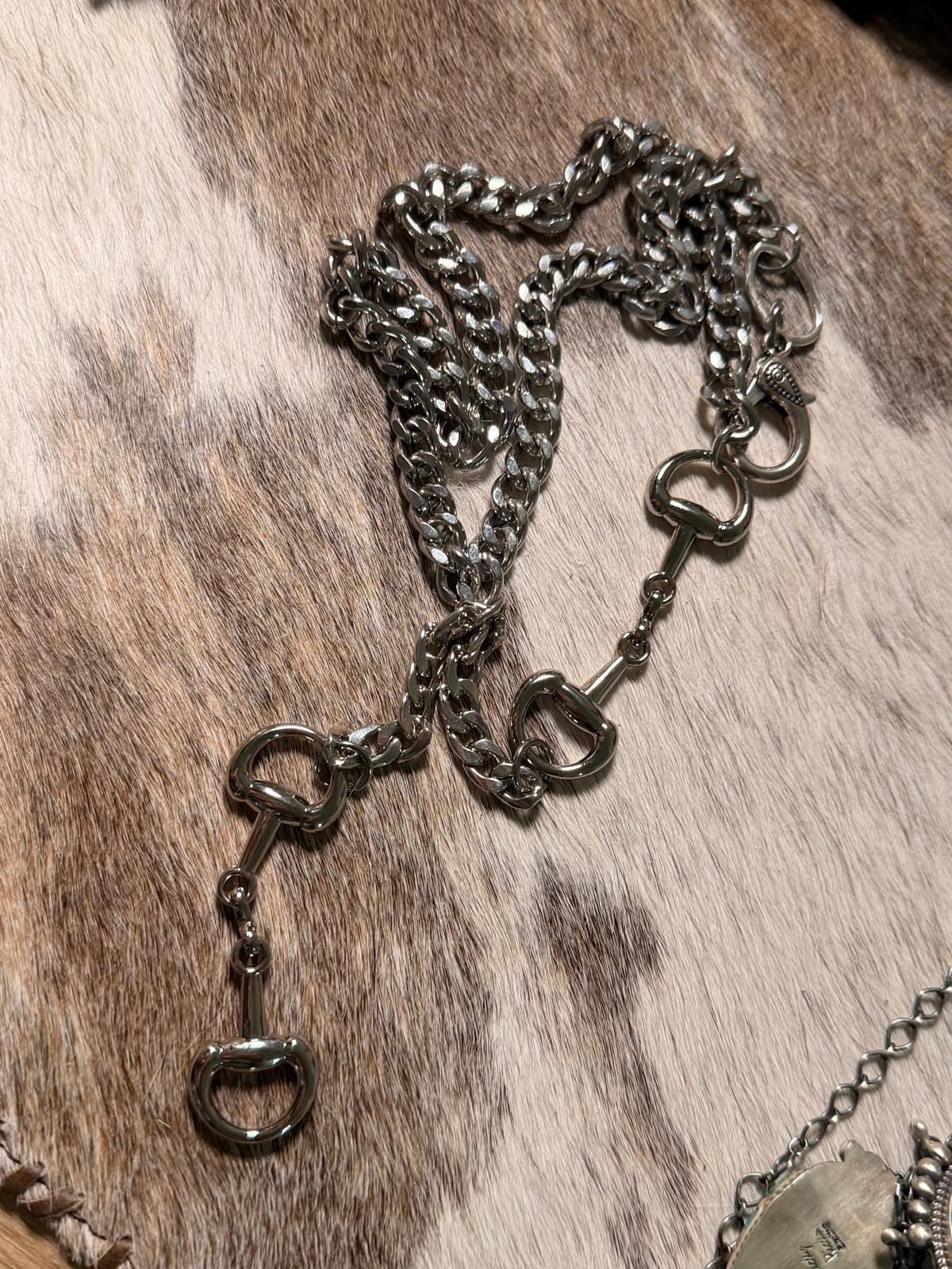Snaffle Bit Necklace