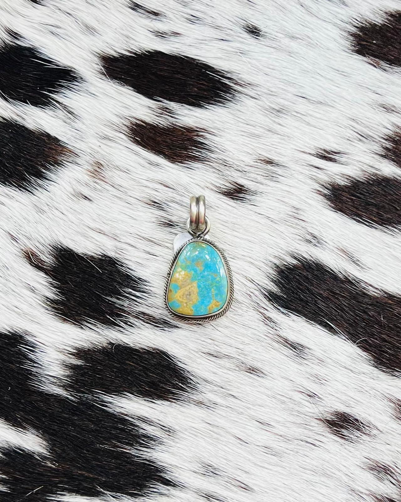 Kingman Turquoise Pendant