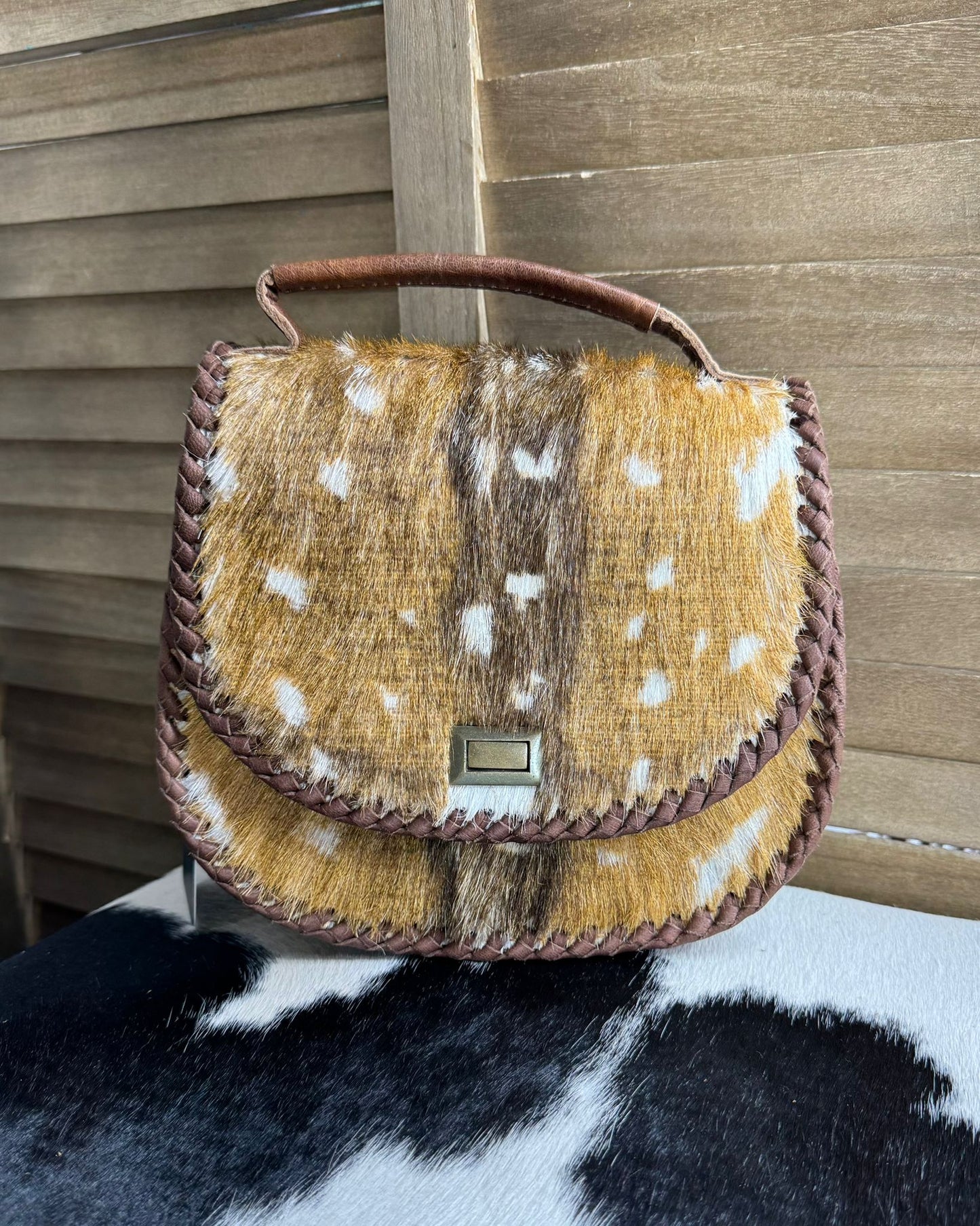 Deer Rope Hand Held Bag