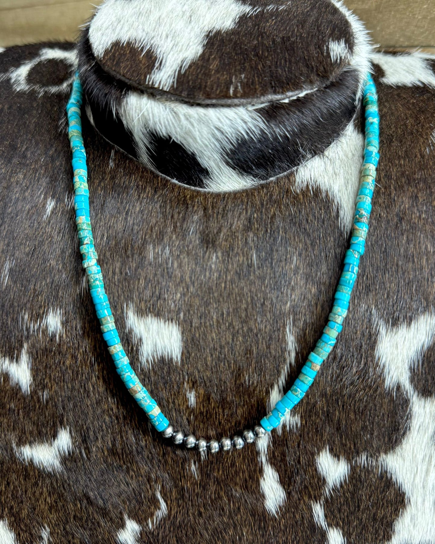 Heishi Pearl Necklace