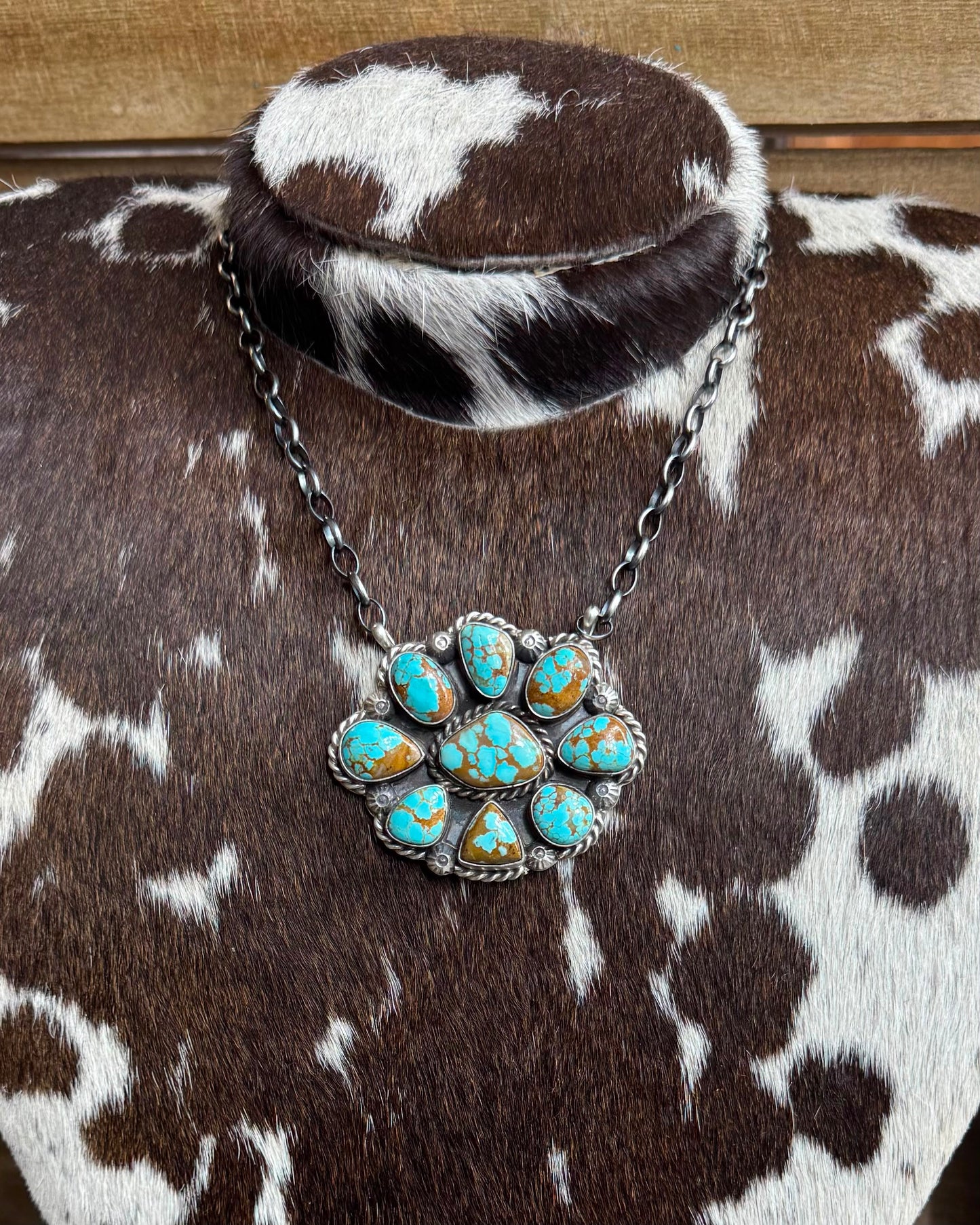 LG #8 Cluster Necklace * Native