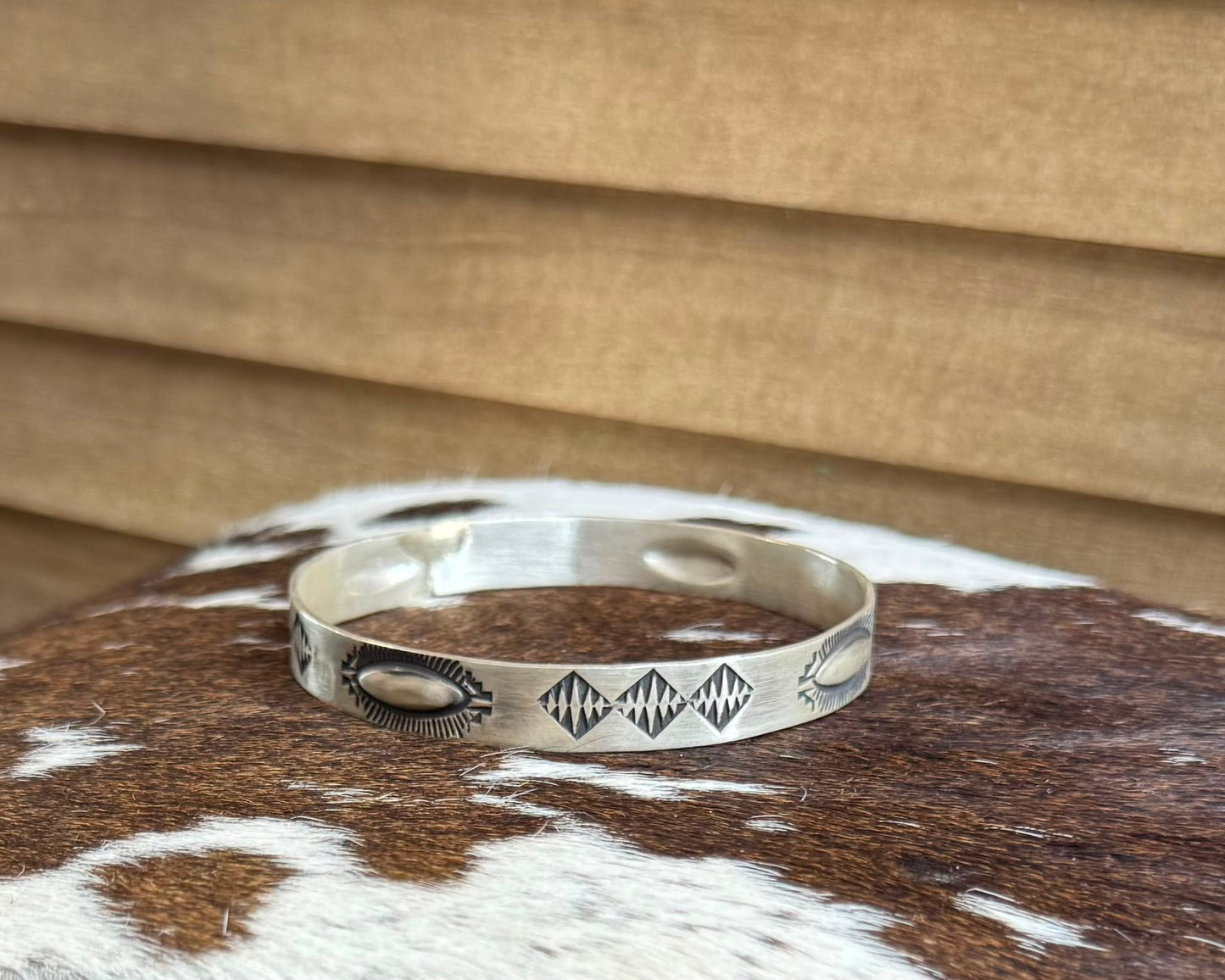 Sterling Pattern Cuff *Native