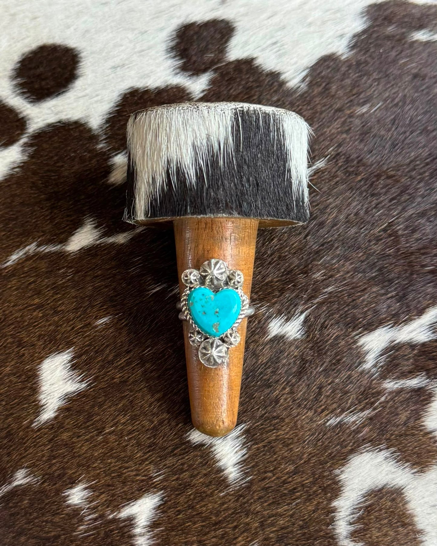 Turquoise Heart Ring *Native