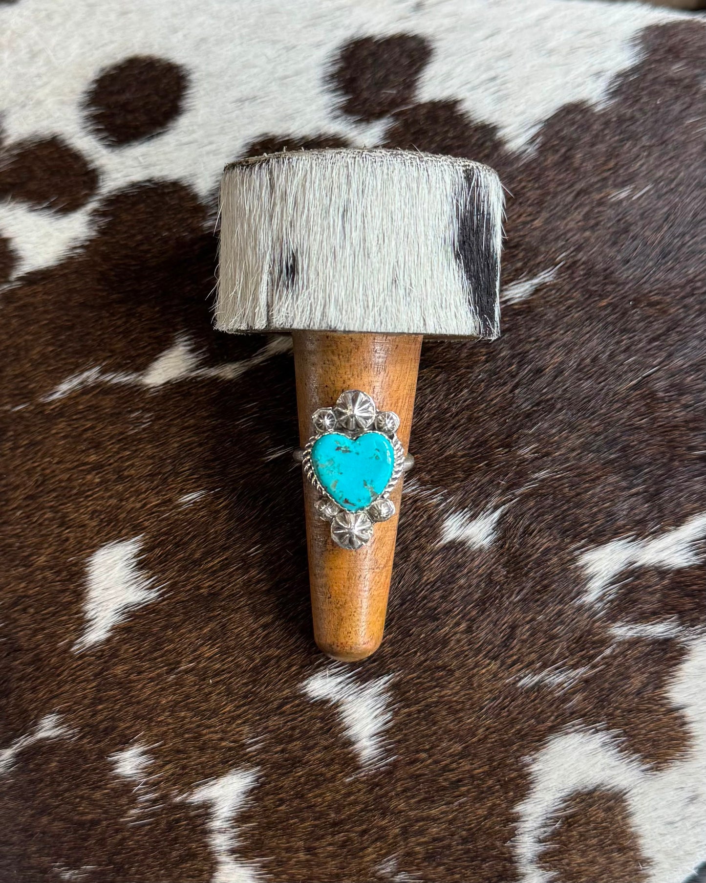Turquoise Heart Ring *Native