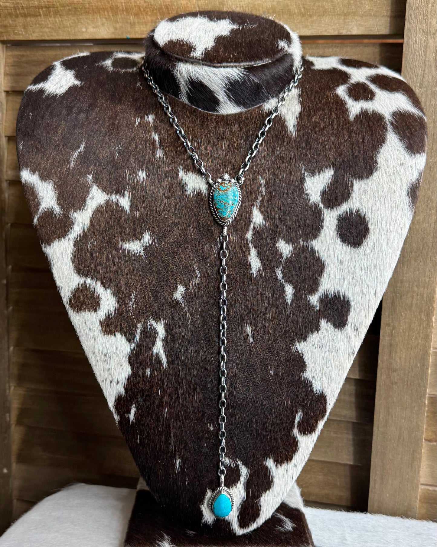 #8 2 Stone Lariat *Native