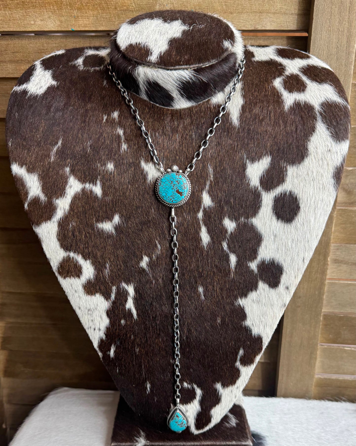 #8 2 Stone Lariat *Native