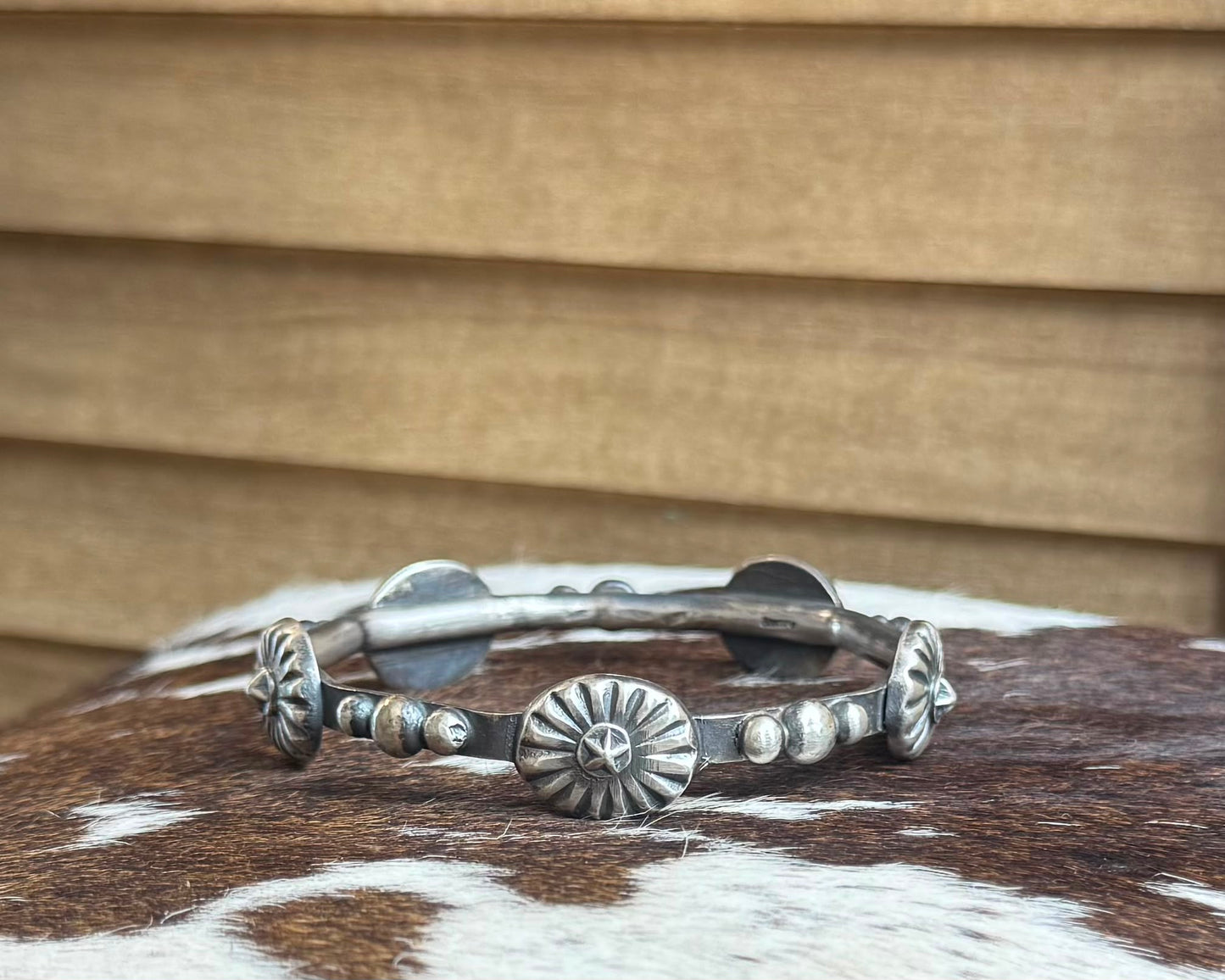Concho Star Sterling Bangle *Native