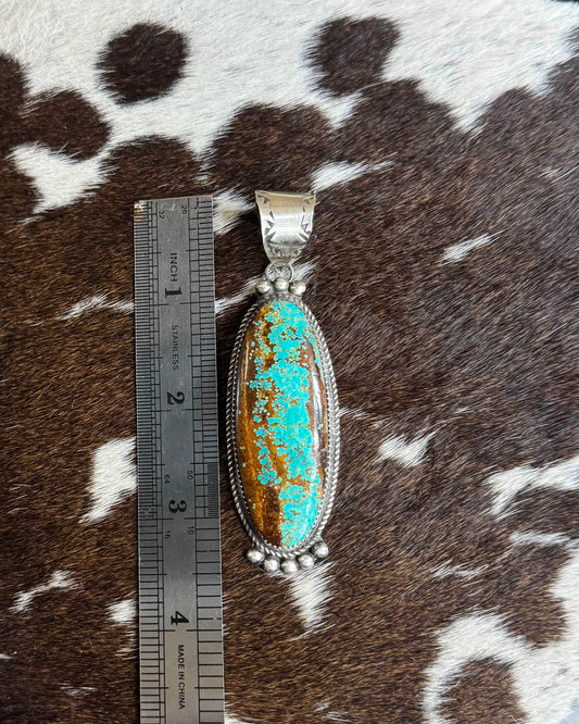 Elongated Oval #8 Pendant *Native