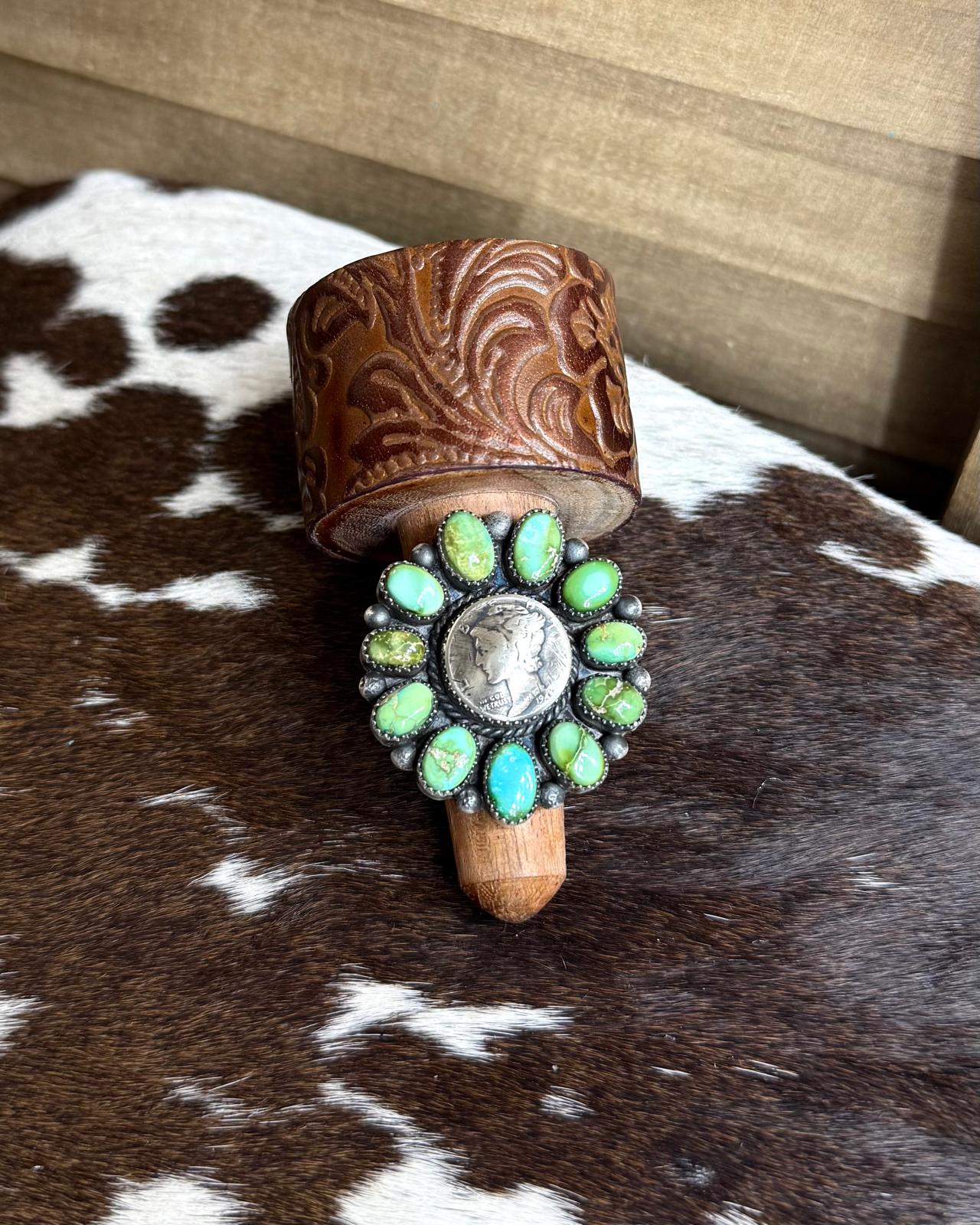 Sonoran Liberty Coin Cluster Ring *Native