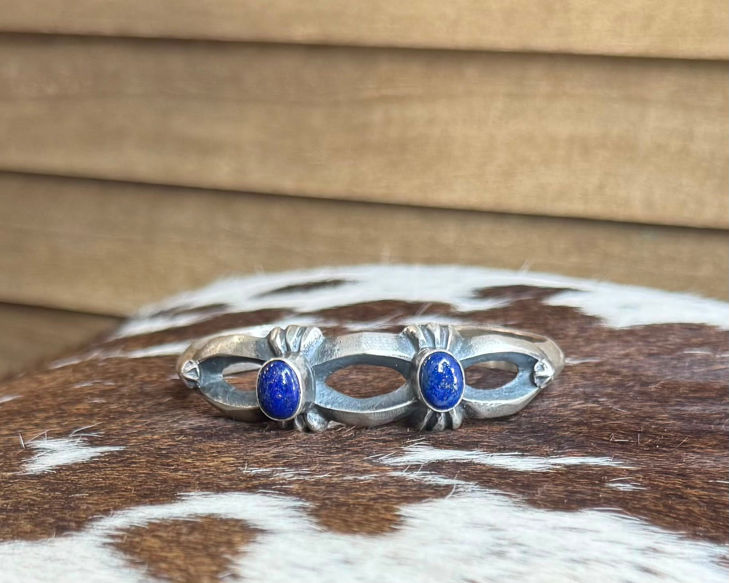 Lapis Sterling Cuff * Native