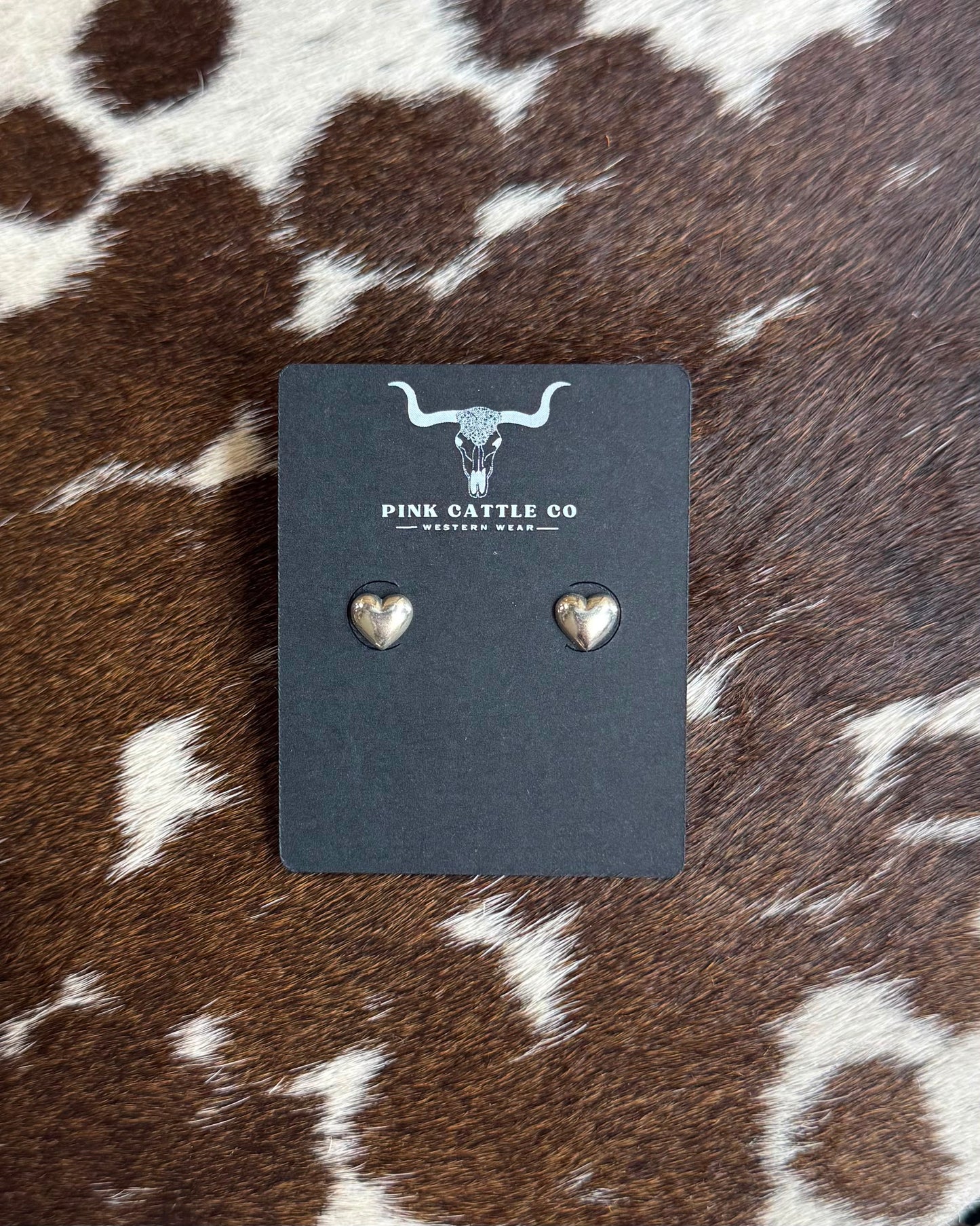 Mini Sterling Heart Earrings *NonNative