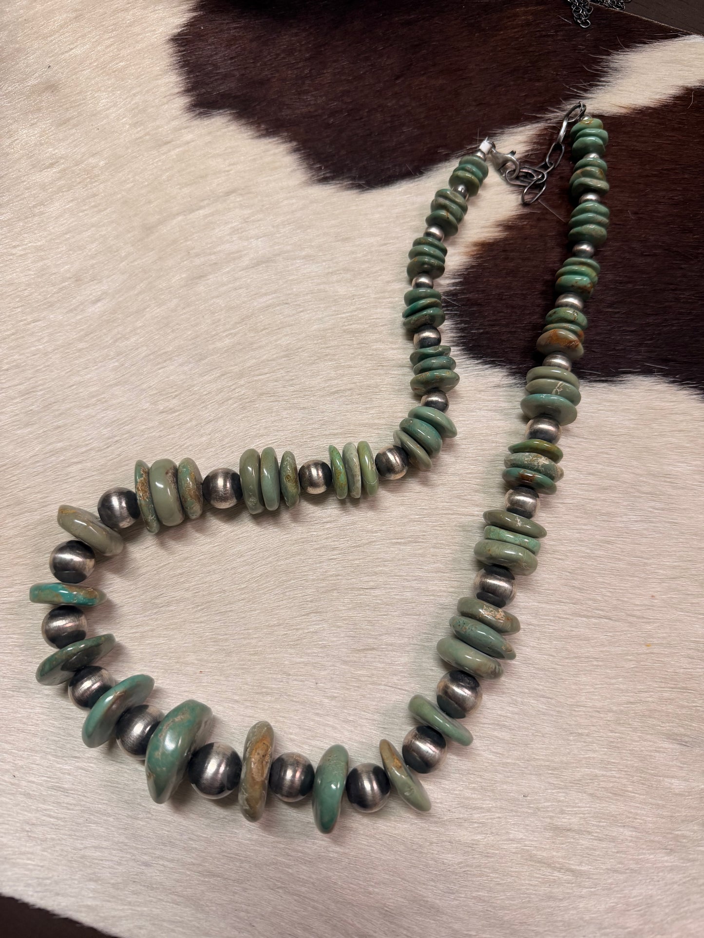 Green Turquoise Stacker Necklace