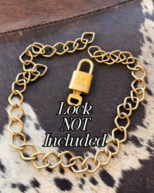 Aluminum Chain - LV Locket add on