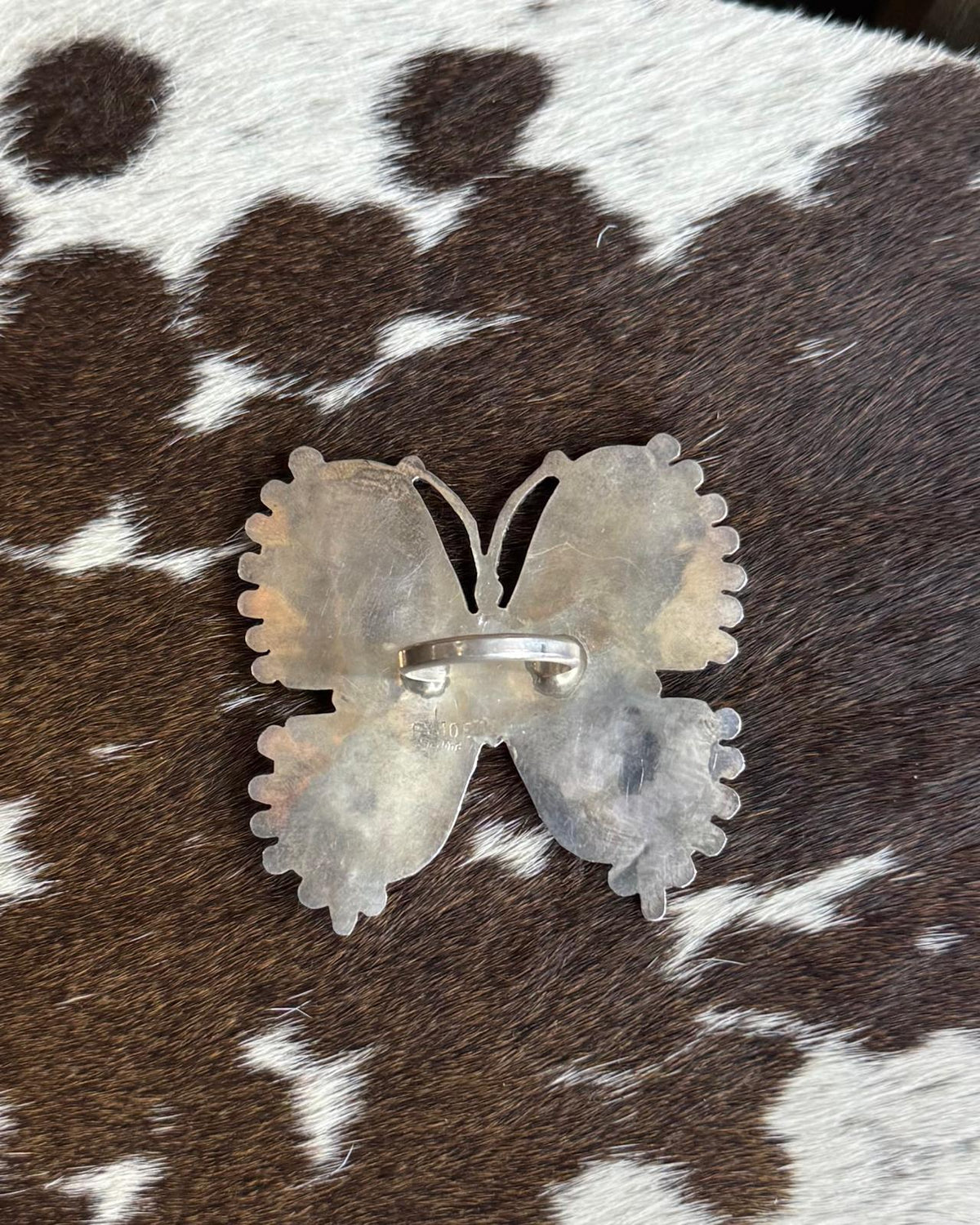 Multi Color Butterfly Ring Sz 9.5 *Native