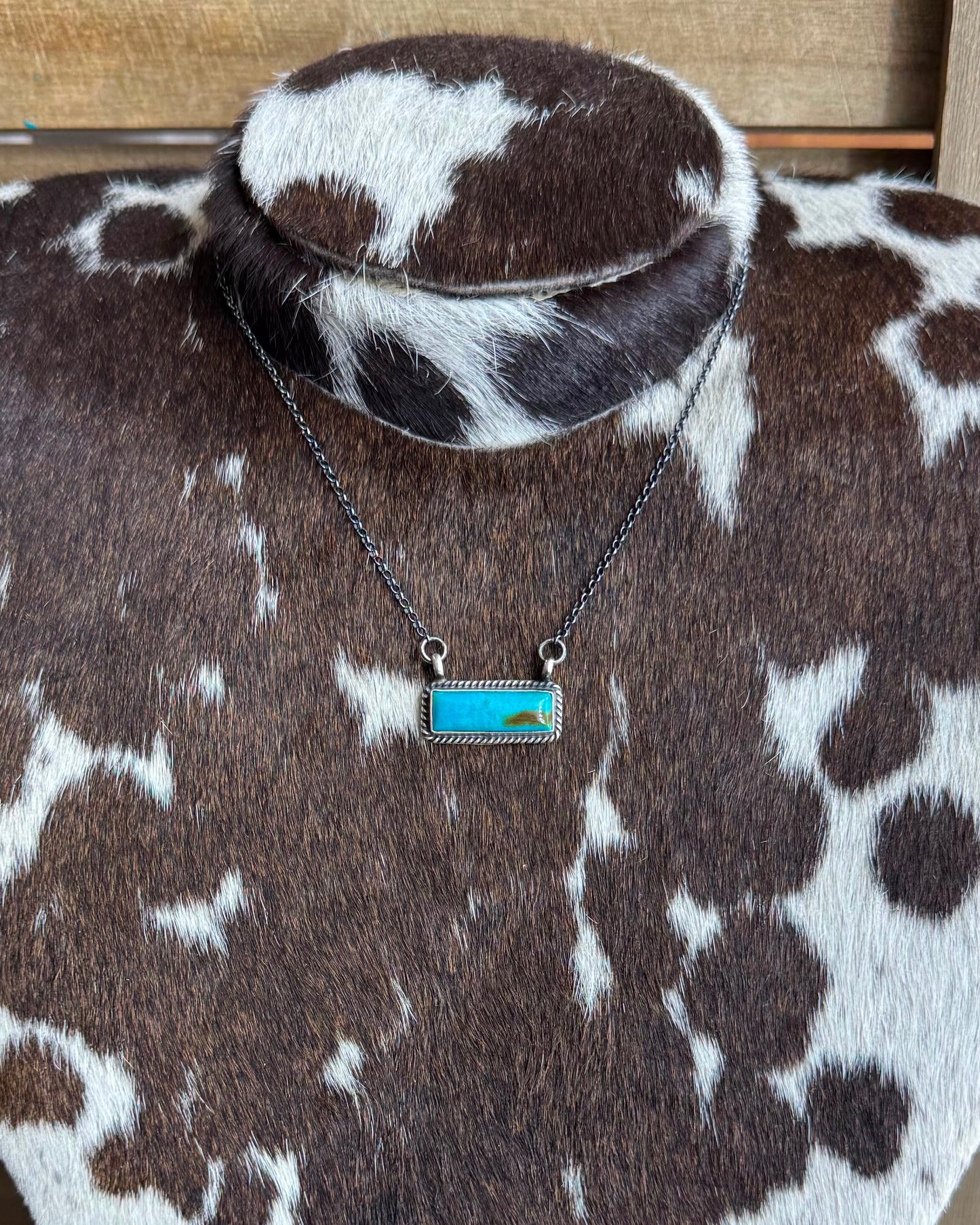 Kingman Small Bar Necklace *Native