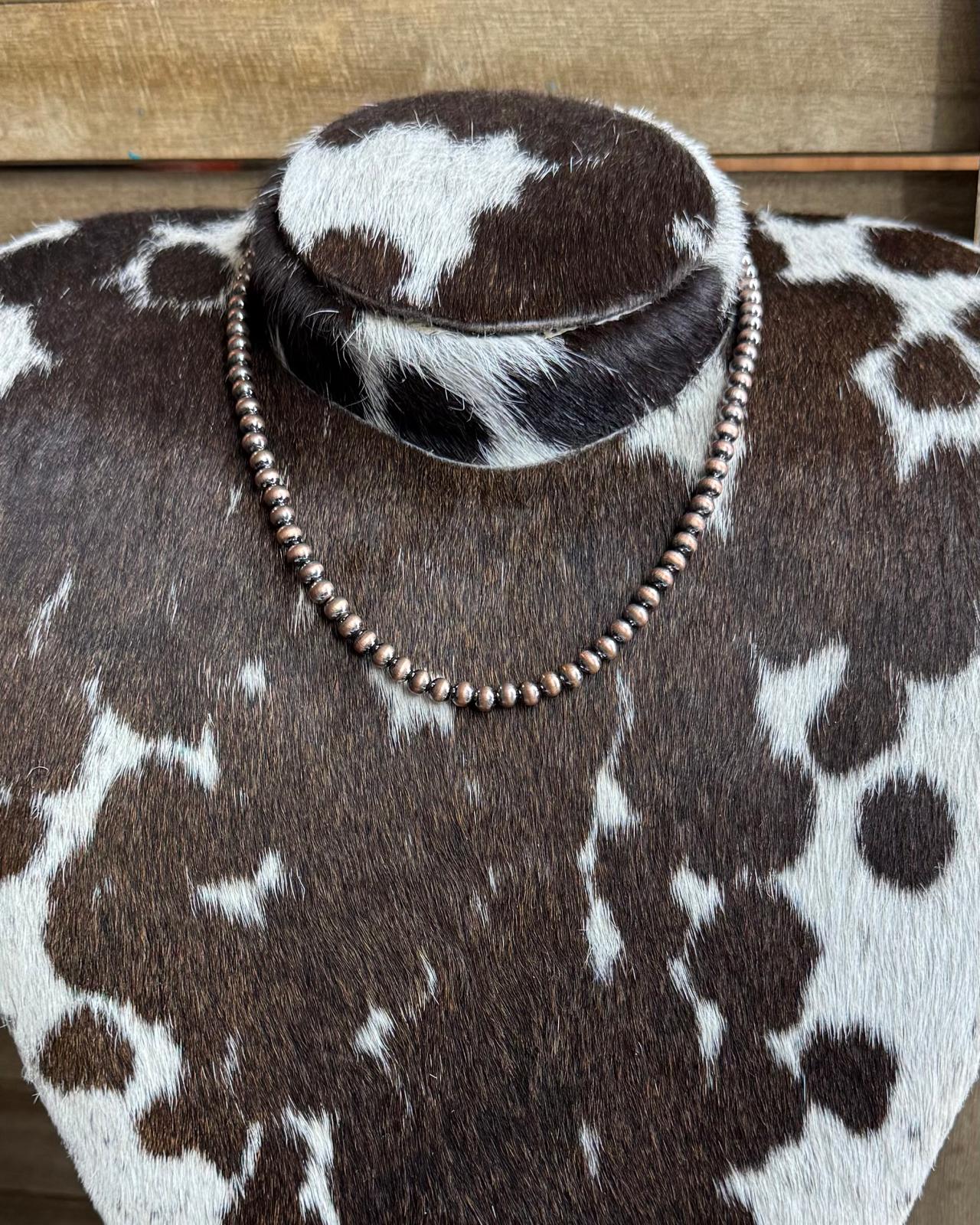 5mm 16" Copper Pearl Necklace NonNative