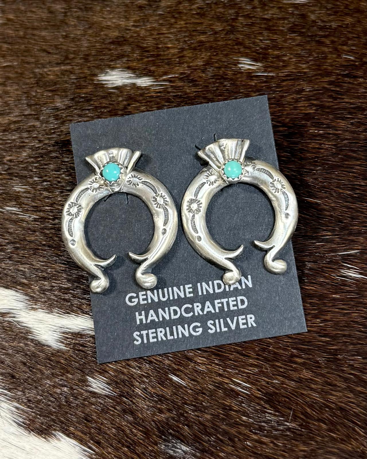 Sterling Naja Earrings