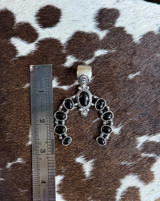 Black Onyx Naja Pendant *Native