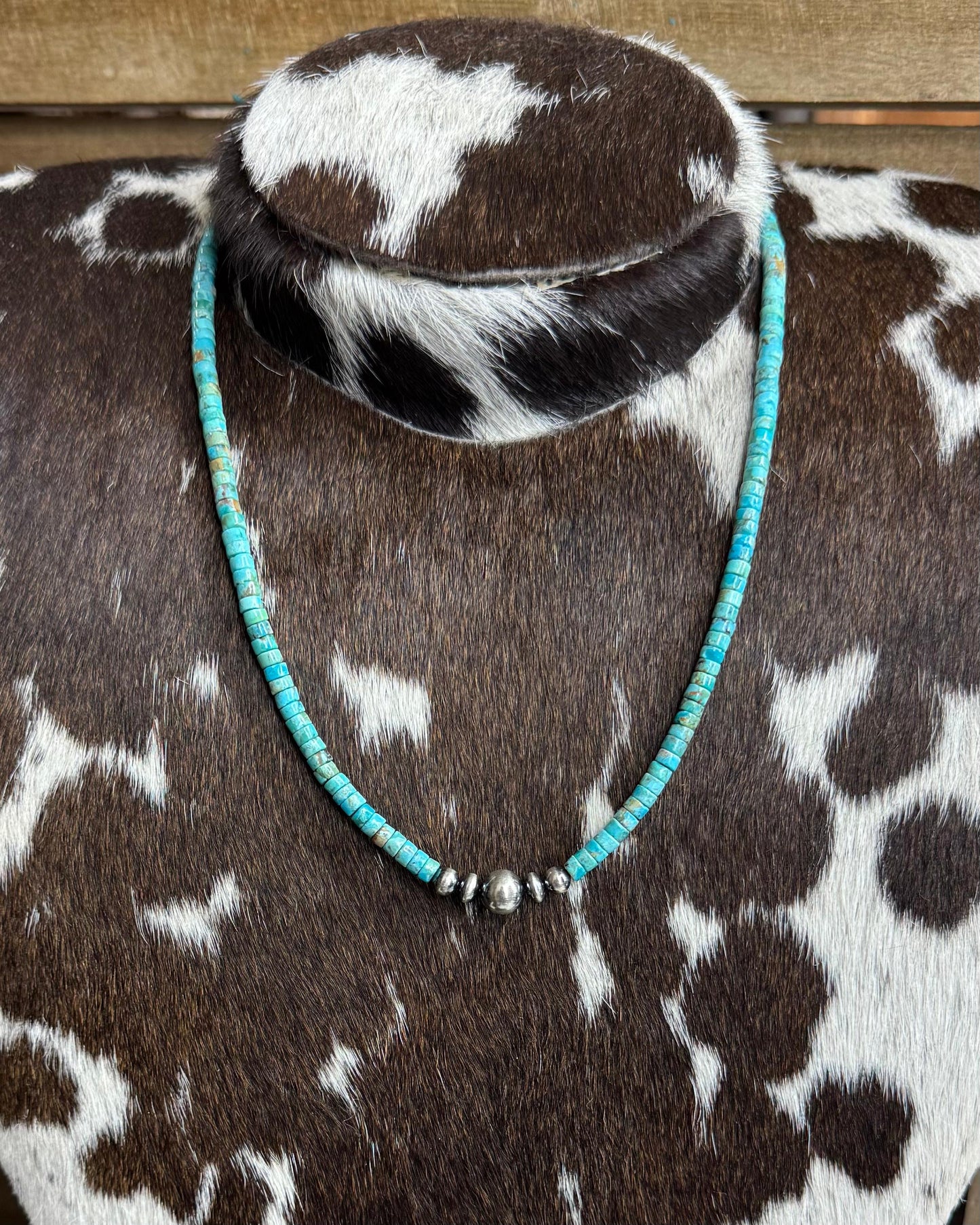 Heishi Pearl Necklace *Non Native