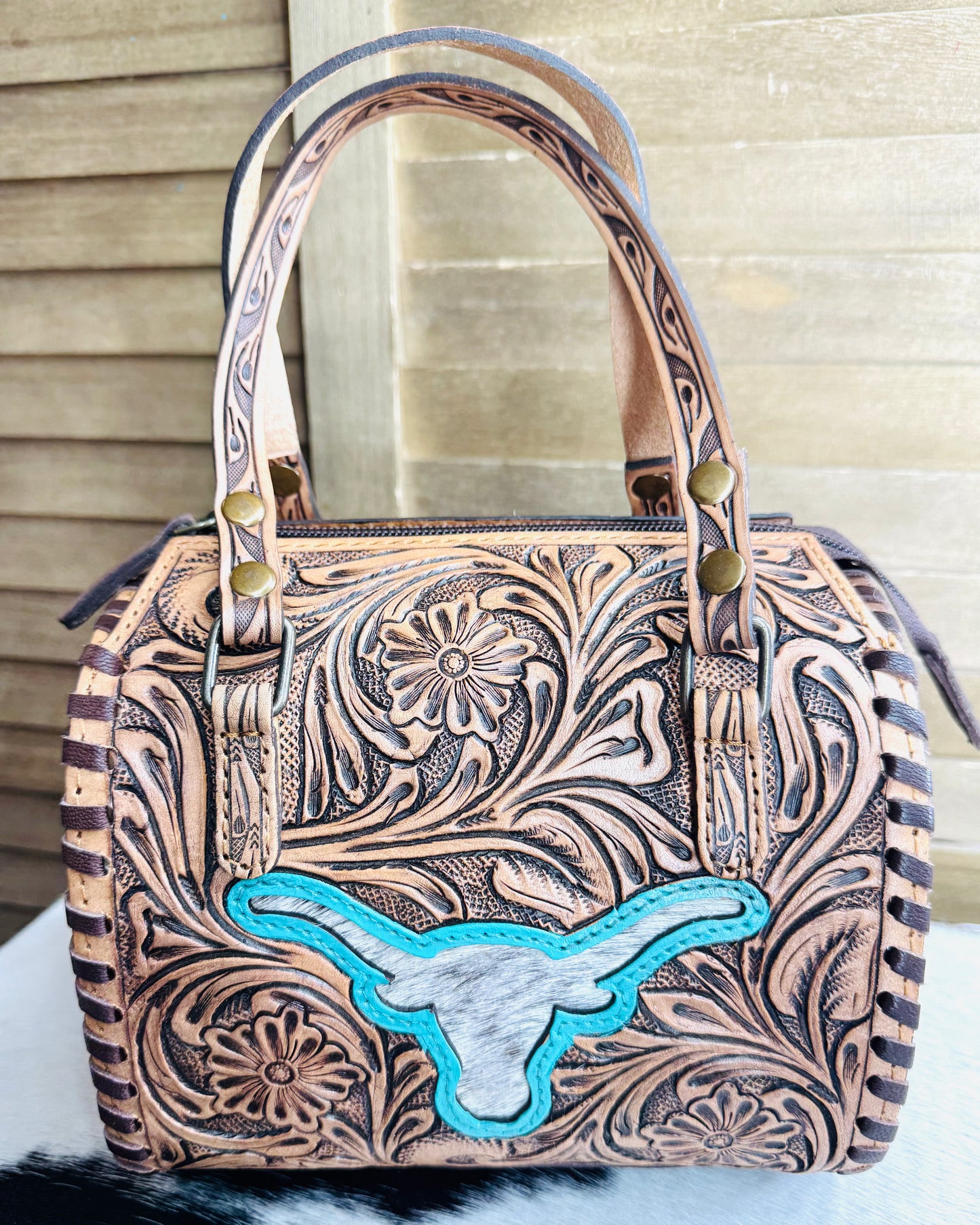 Longhorn Tooled Mini Speedy