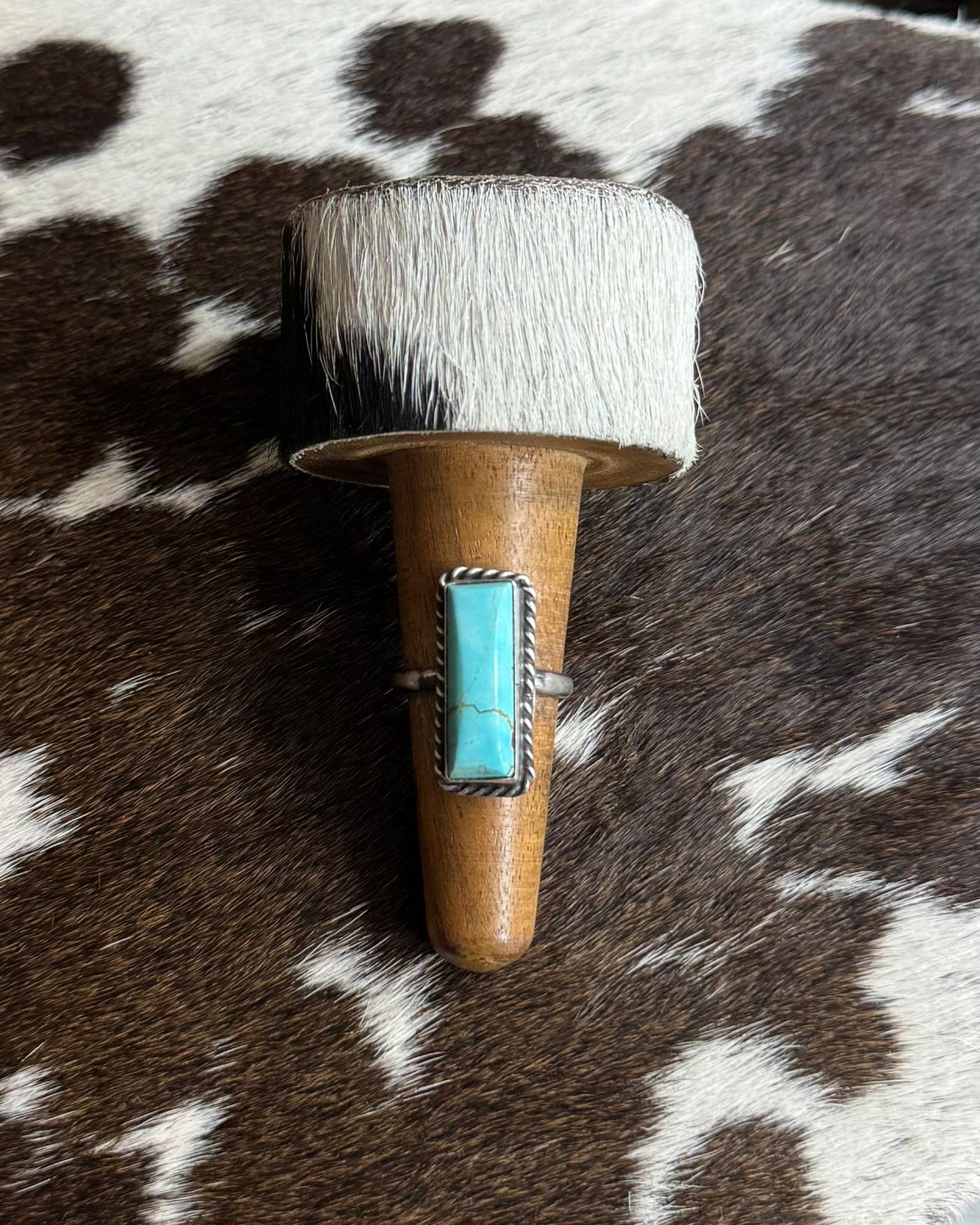 Simple Kingman Bar Ring *Native