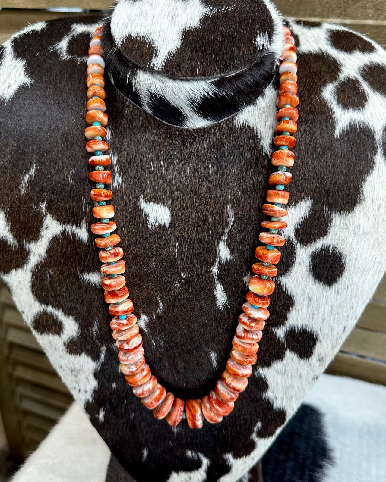 24” Spiny Graduated Necklace