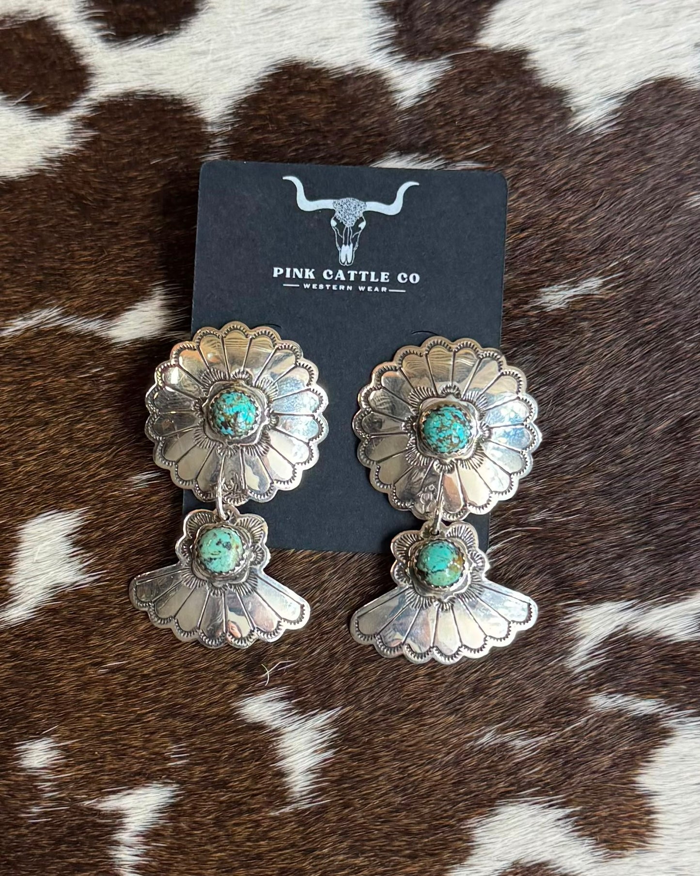 Sterling Dangle Earrings *Native