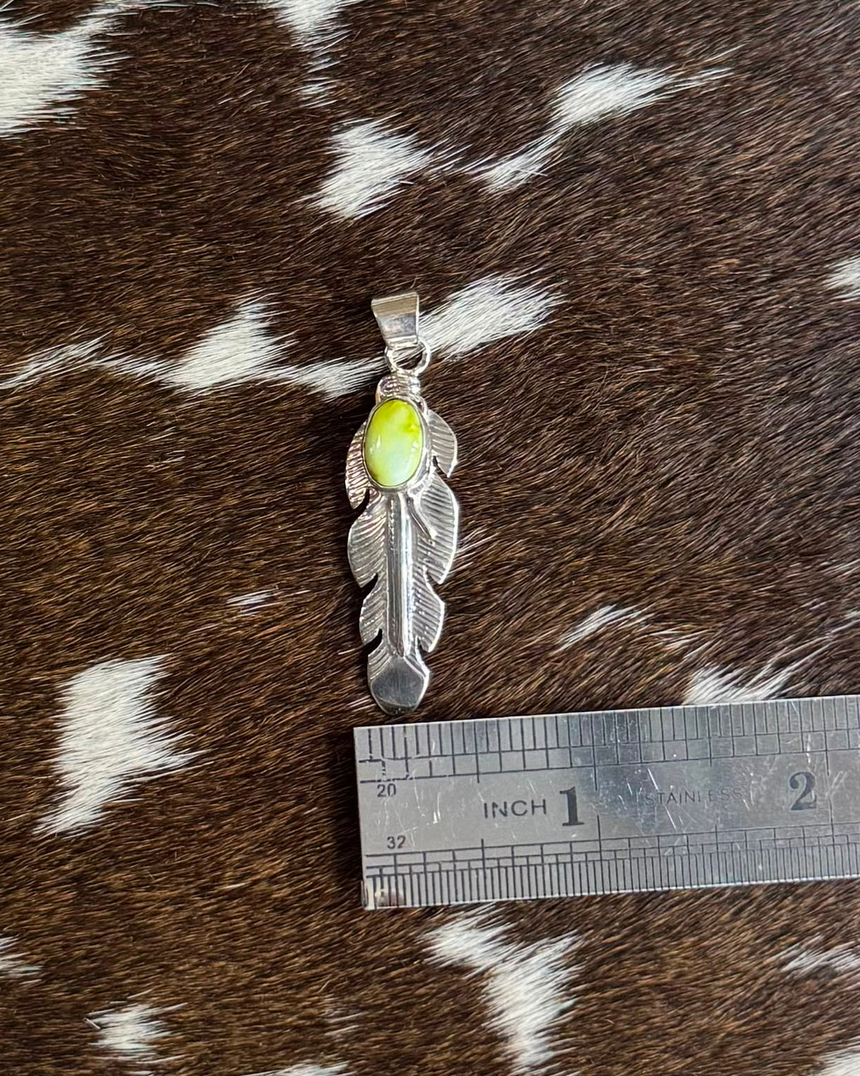 Palomino Feather Pendant *Native