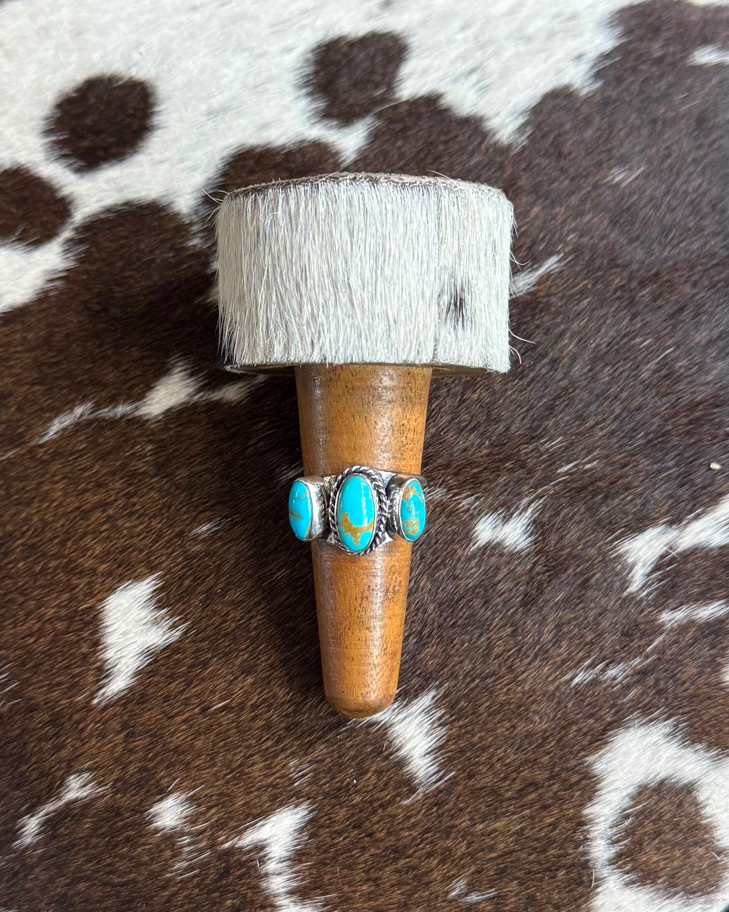 Kingman 3 Stone Ring *Native
