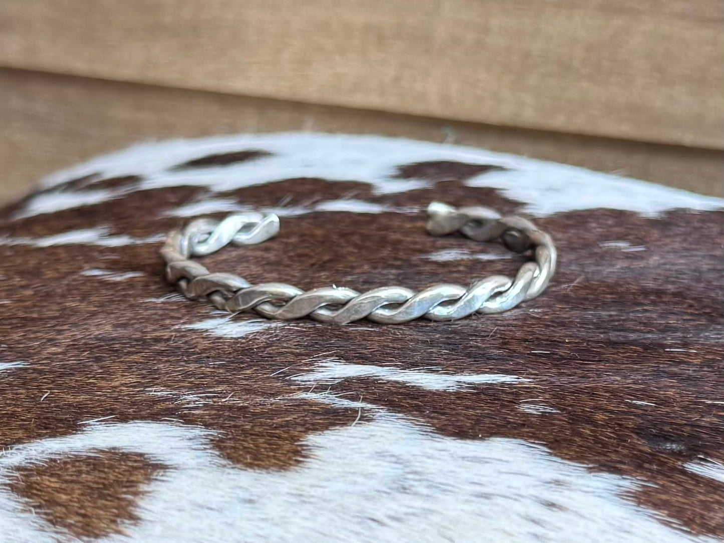 Sterling Twist Cuff *Native