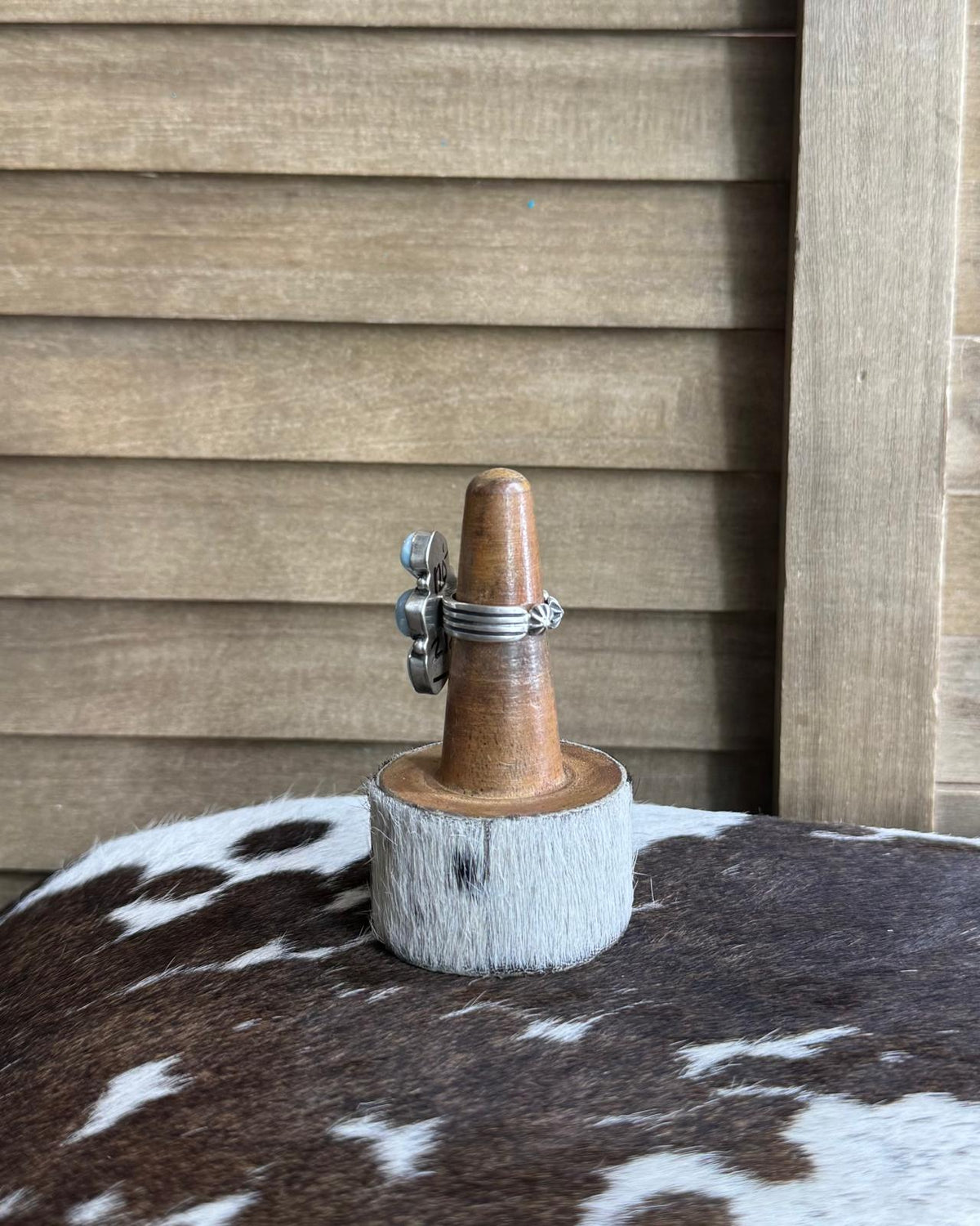 Larimar 4 Stone Adj Ring *Native