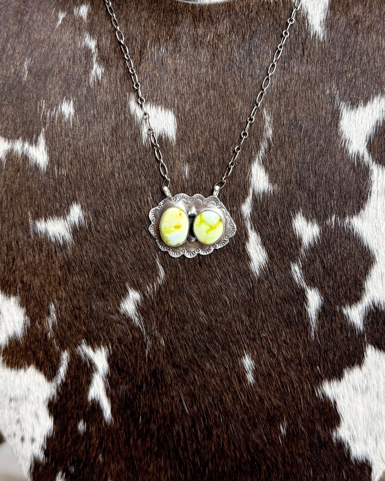 Scott Skeets Palomino Necklace *Native